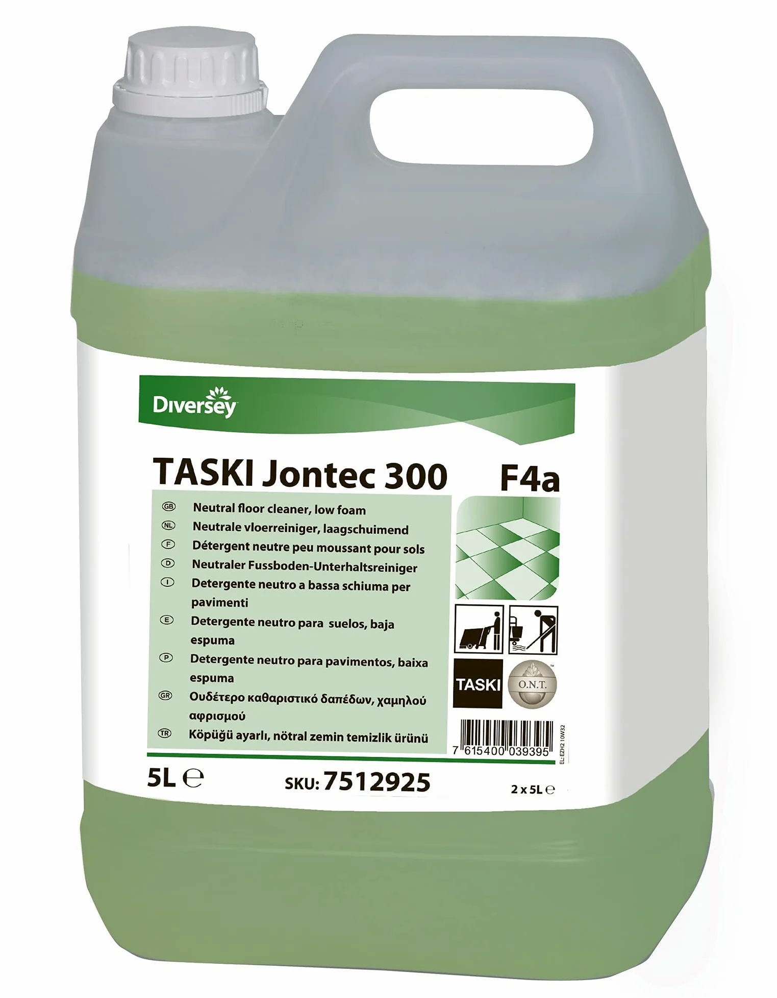 Diversey Taski Jontec 300 - Botella de 5 L