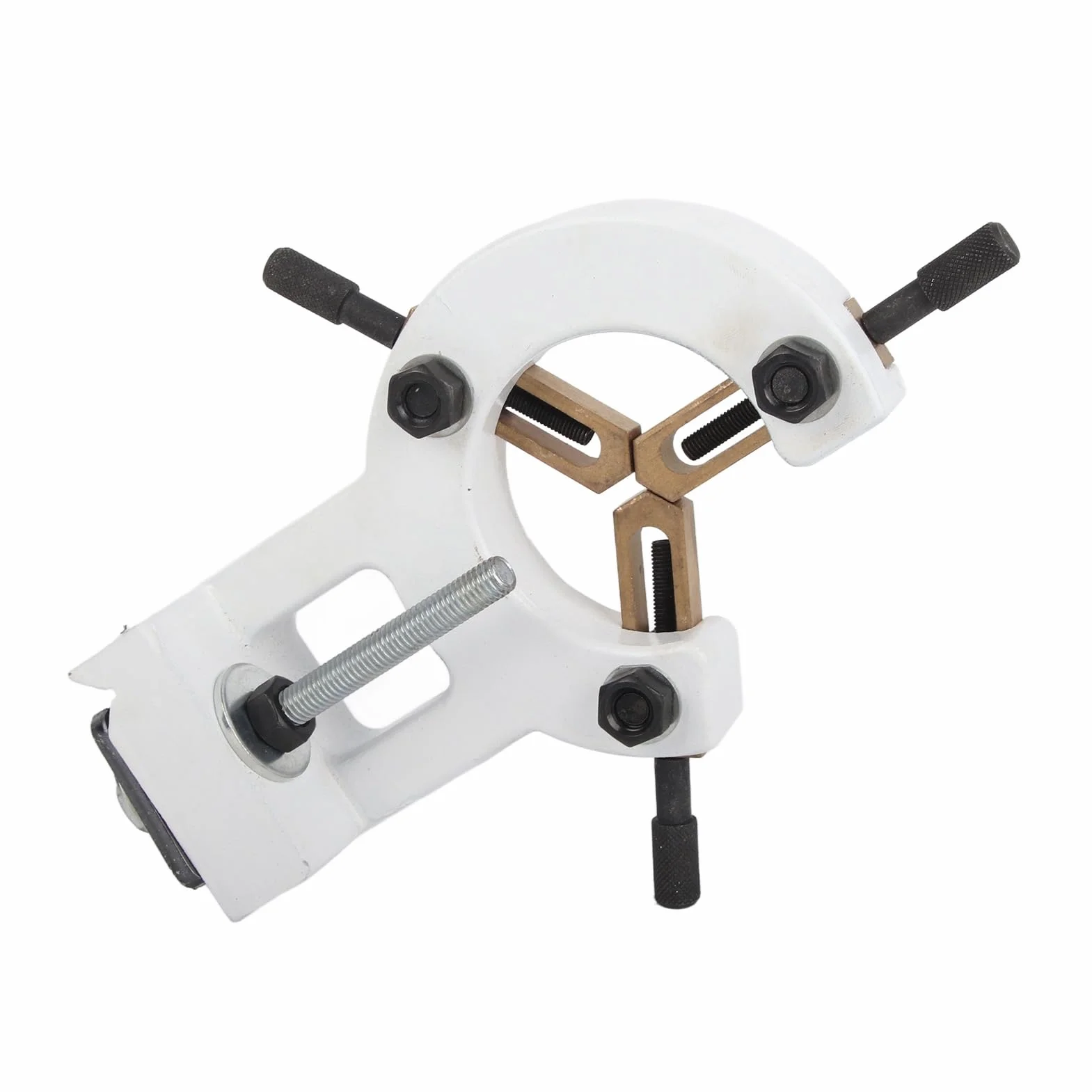 Mini Torno Soporte Estable Estabilizador de Metal Fijo para Torno Eléctrico Accesorios Máquina 8x16 Pulgadas Soporte Central Marco Metalico