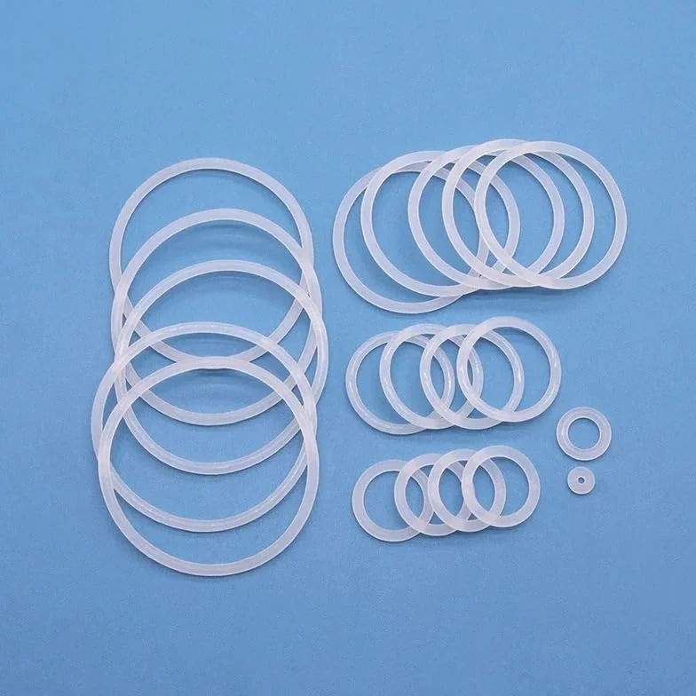200 Uds VMQ junta tórica espesor CS 2/3/3.5/4mm anillos de sellado goma blanca OD 5-100mm para fontanería, reparación(OD 75mm,CS 3.5mm)