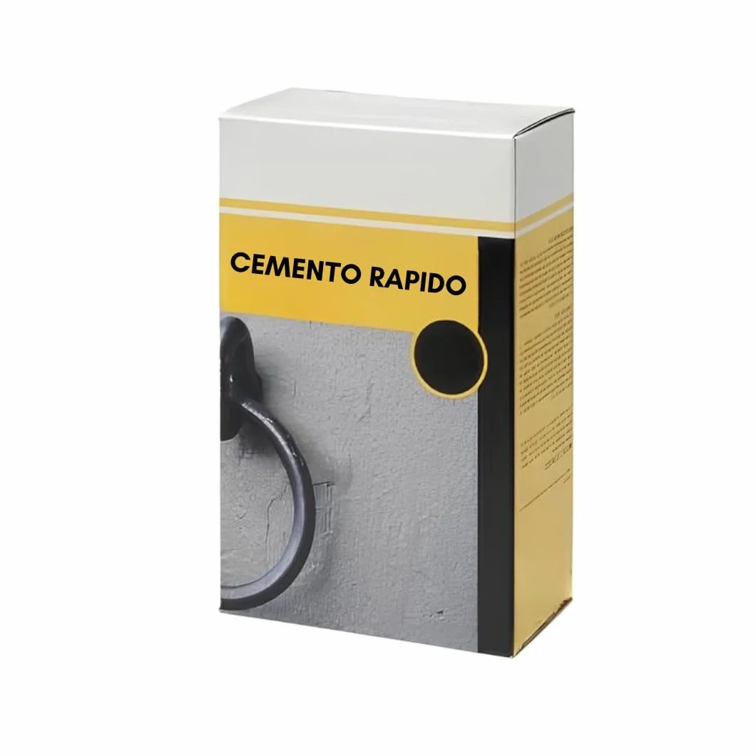 Cemento rápido gris 5 kg – Listo para usar, fabricado en Italia, fácil aplicación y alta resistencia