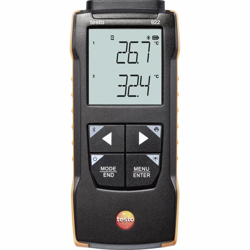 Testo 922 - Instrumento de temperatura diferencial con conectividad de aplicación