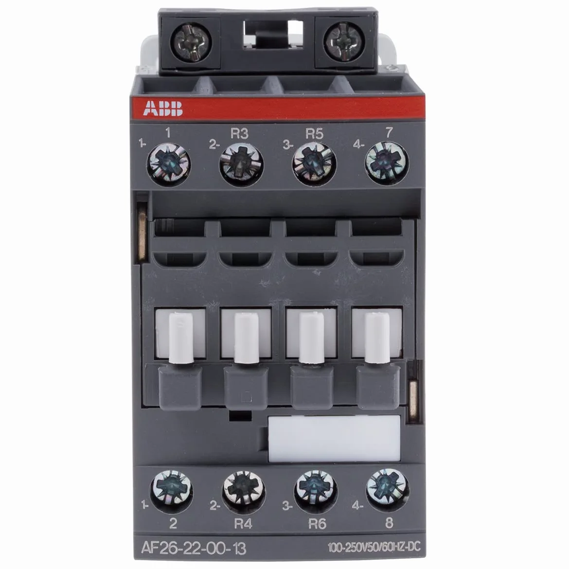Abb-entrelec af26-22-00-13 - Contactor tetrapolar 100-250v corriente alterna/corriente continua
