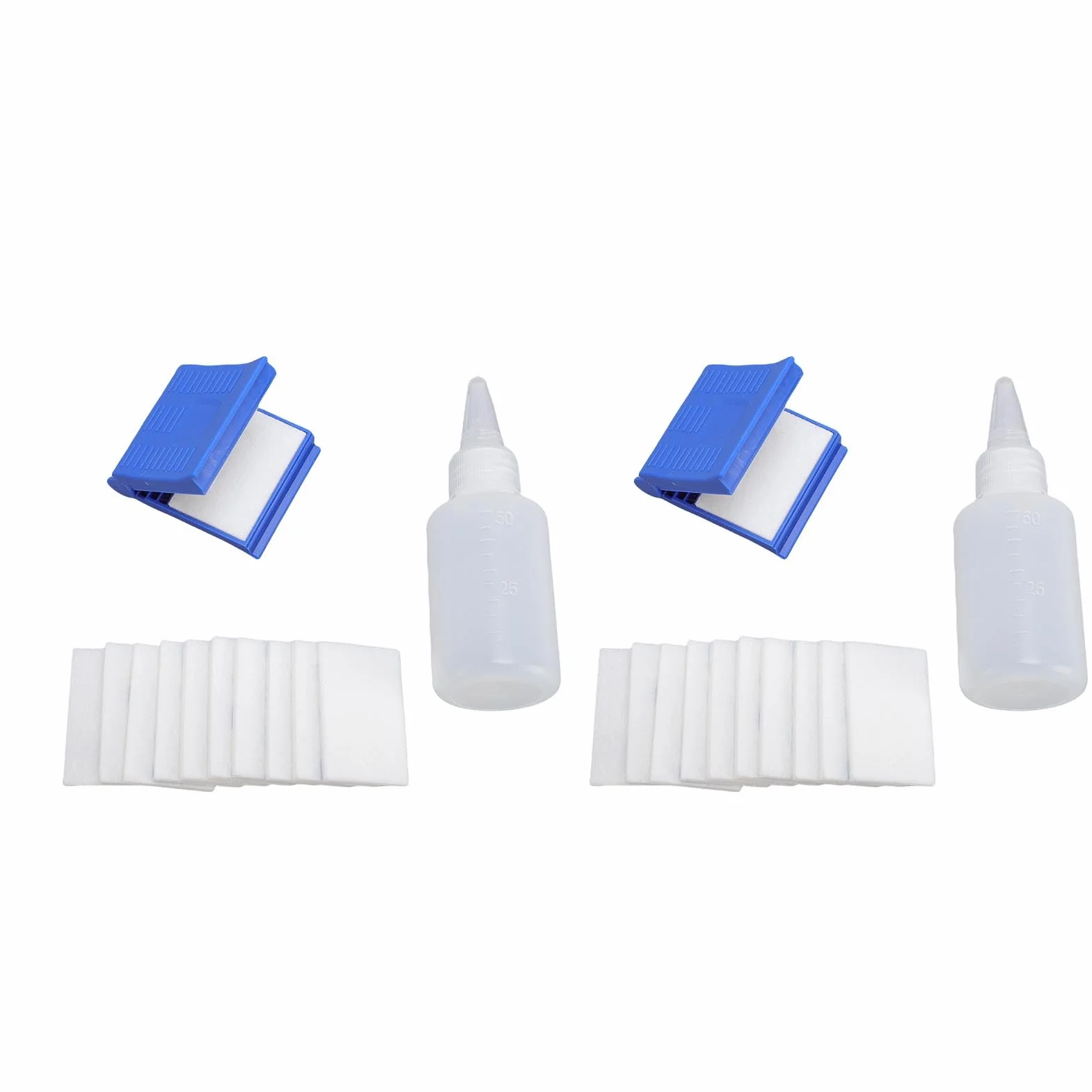 Topiky 2 Herramientas de Limpieza del Kit de Limpiador de Fibra con Toallitas de 20 Piezas, Kit de Limpieza de Fibra óptica Herramientas de FTTH FITTHE, Caja de de de Limpiador de