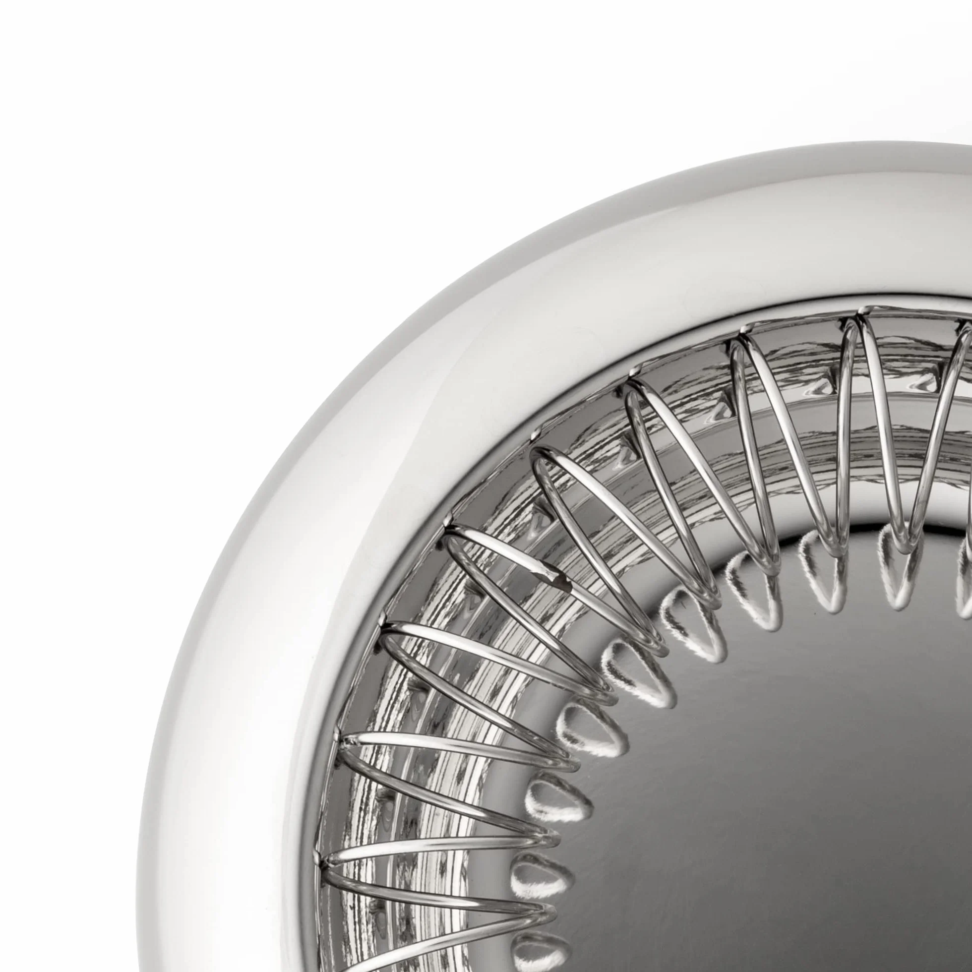 Alessi 7690 16 - Cenicero de acero, color plateado