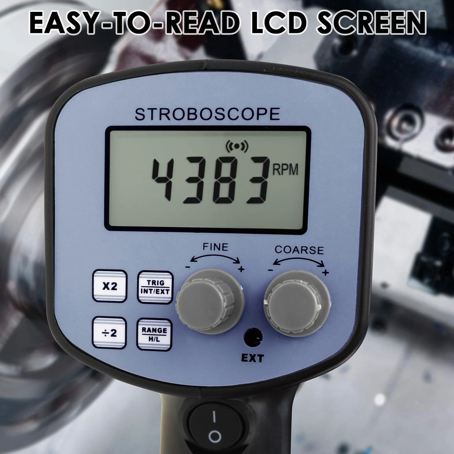 Landtek Instrumentos estroboscopio luz Digital con comprobador de 50 A 12000 FPM