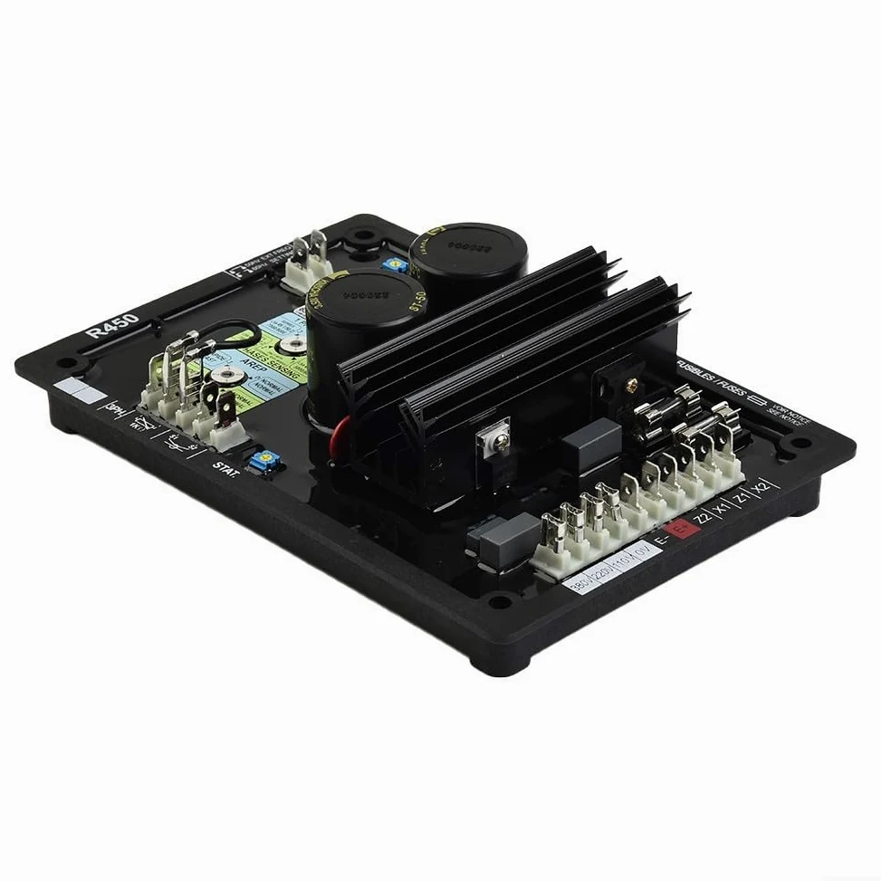 Regulador de voltaje automático AVR R450 para generador Leroy Somer, compatible con alternadores LSA 46.2 47.2 49.1 50.2, pieza de repuesto de módulo de control industrial