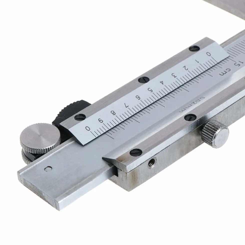 Maizoon Calibrador Vernier Acero Carbono 150 mm Herramienta Medición
