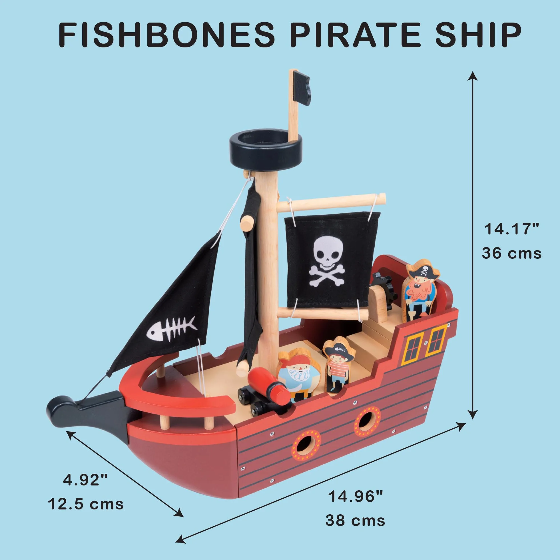 MENTARI Piratenboot