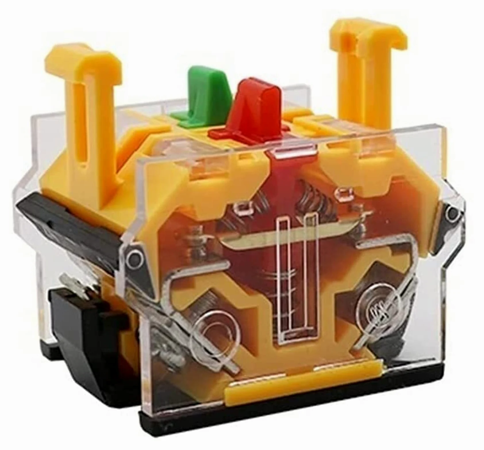 Perilla selectora de 22 mm, interruptor giratorio de enclavamiento momentáneo 2NO 1NO1NC 2 3 posiciones DPST 10A 400V, interruptor de encendido/apagado