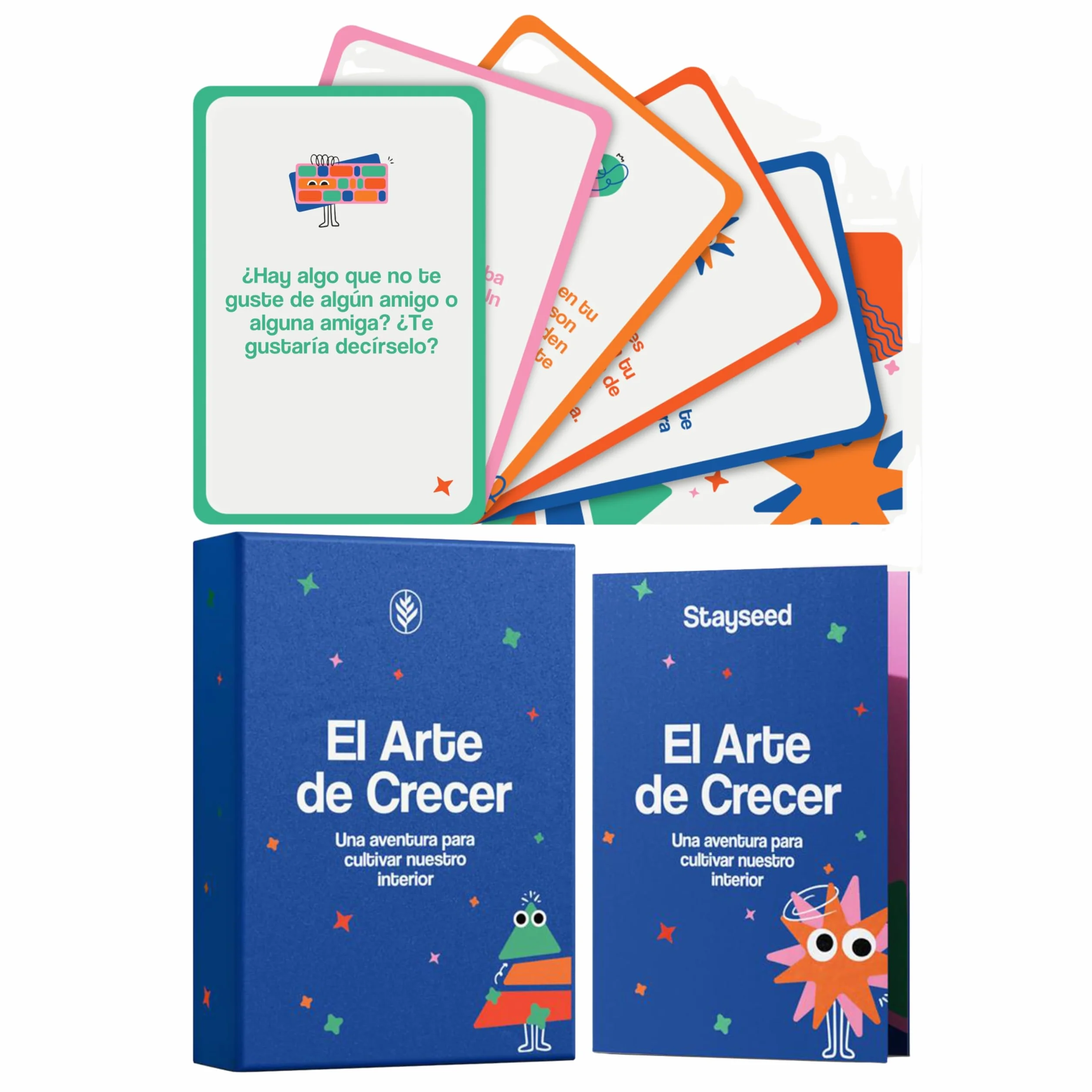 El Arte de Crecer 60 Cartas de Emociones para Niños Juego de Inteligencia Emocional Educativo 5+ Años