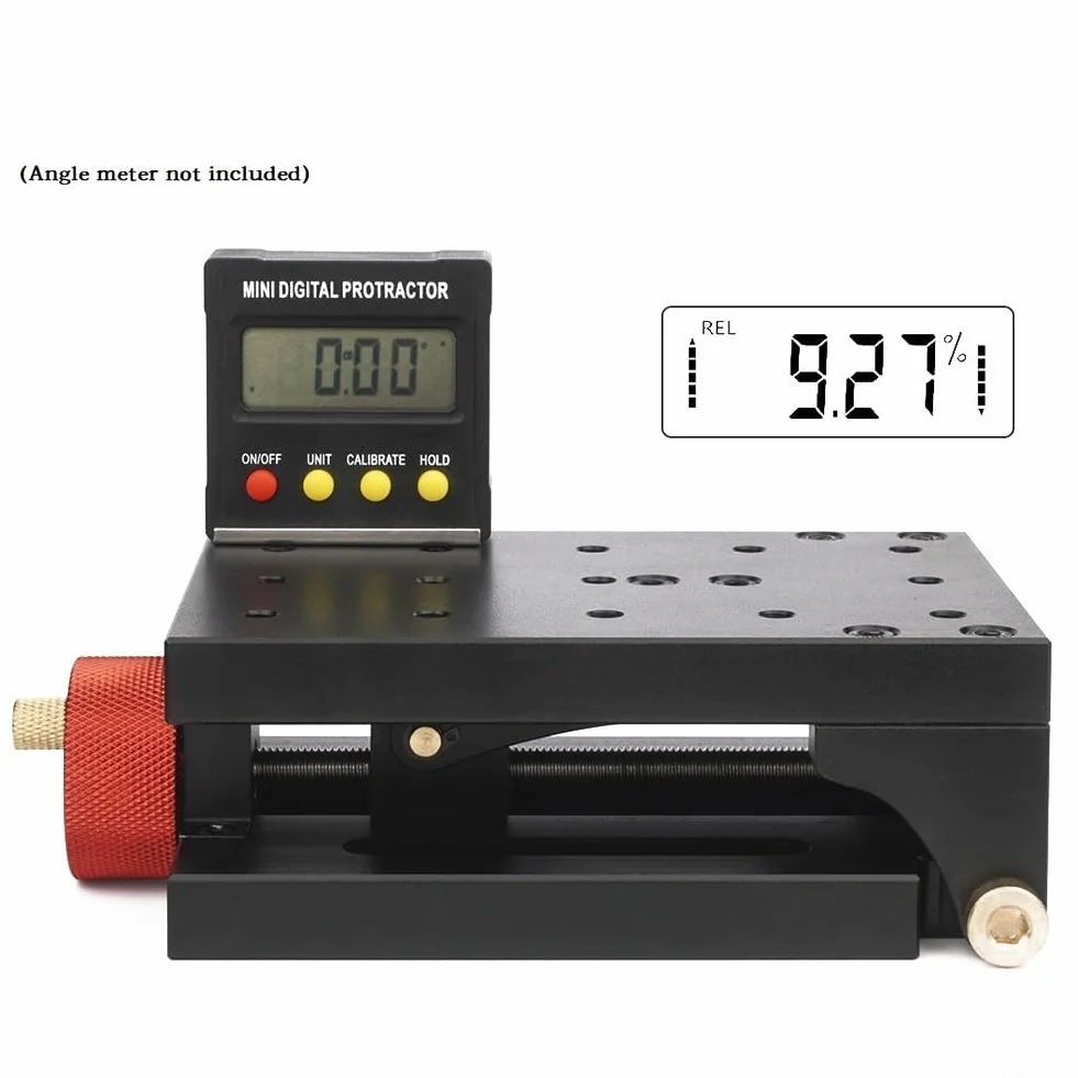 Plataforma de ajuste de maquinaria, punzón de inclinación de laboratorio de mesa de ángulo ajustable, para producir equipos de prueba de maquinaria, 65°MAX