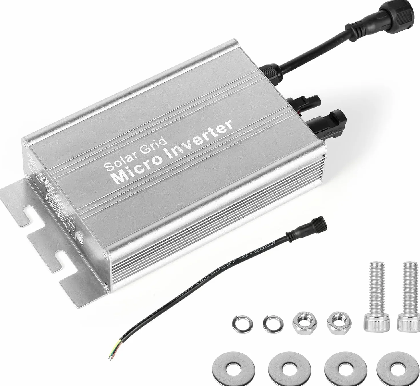 Y&H Inversor solar micro de 700 W CC 26-46 V a CA 230 V Auto Pure Sine Grid Tie Inverter, adecuado para baterías de 24 V/36 V 【CE/LVD】