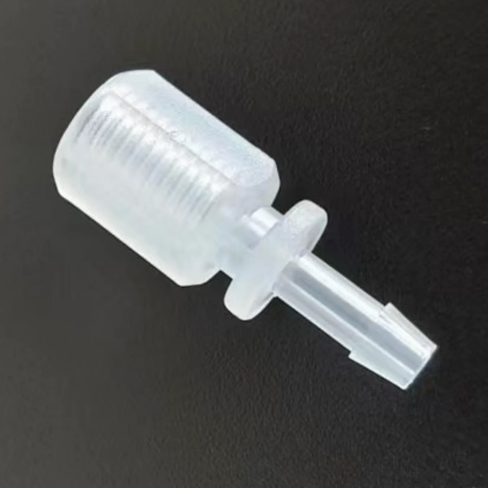 1/4-28UNF macho roscado a accesorios de púas – Conector de manguera de PP duradero for laboratorio, paquete de 25(3.2mm 1/8inch Female Thread)