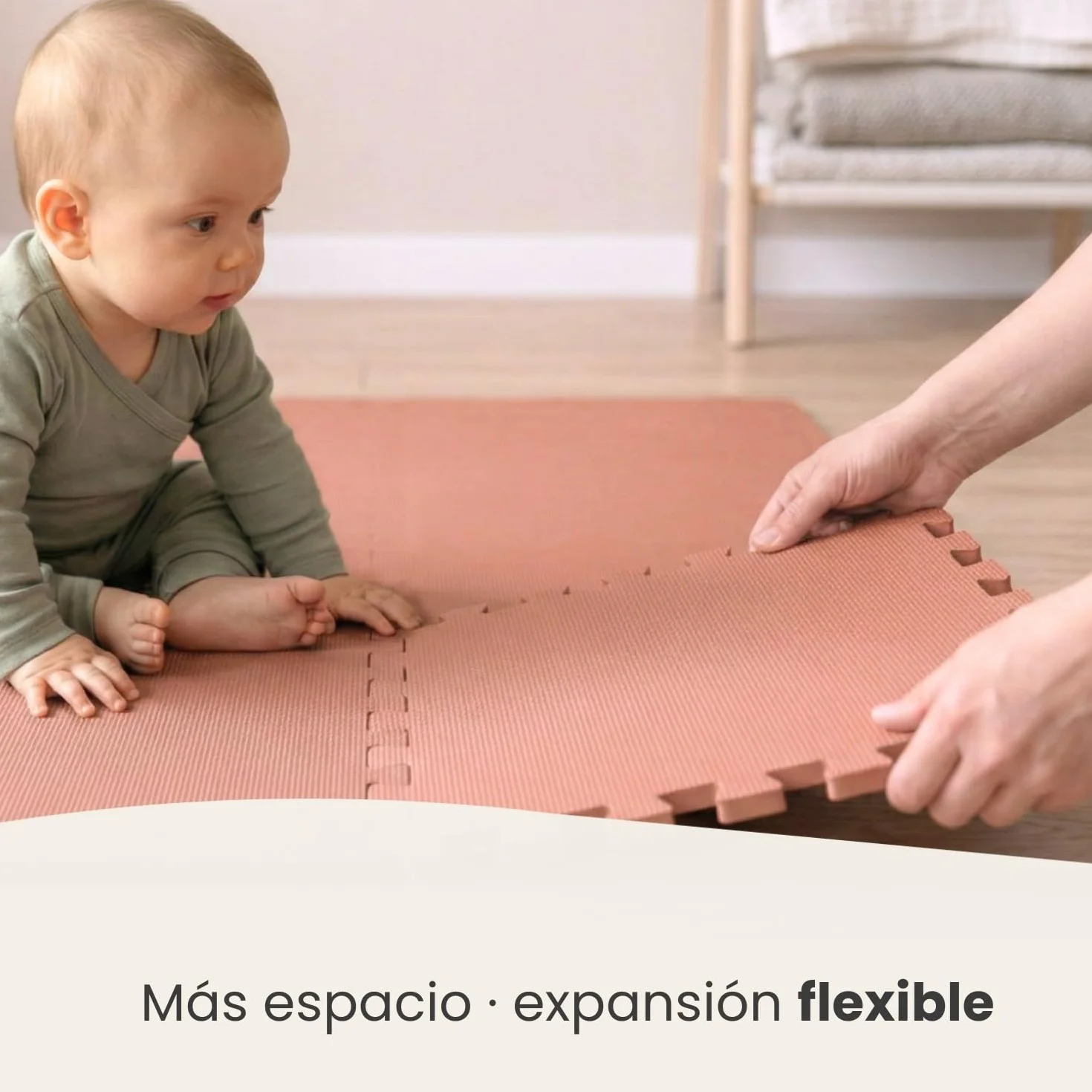 LittleTom Alfombra Puzzle para Niños 9 Piezas 30x30 cm Espuma EVA Antideslizante Certificada TÜV