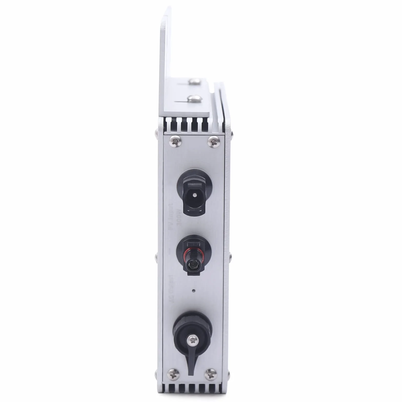 Microinversor de red solar de 300 W, con indicador LED, alta tasa de transferencia de energía, potente control MPPT integrado, microinversor de 220 V