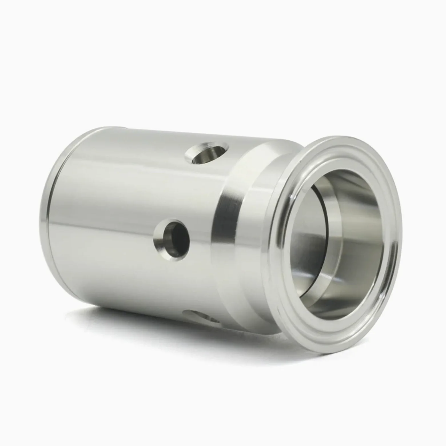 Válvula Reductora de presión Ajustable de Acero Inoxidable SUS304 de 1,5" y 2" con Tres Abrazaderas y 1-3 Bar(Ferrule OD 50.5mm,2 Bar)