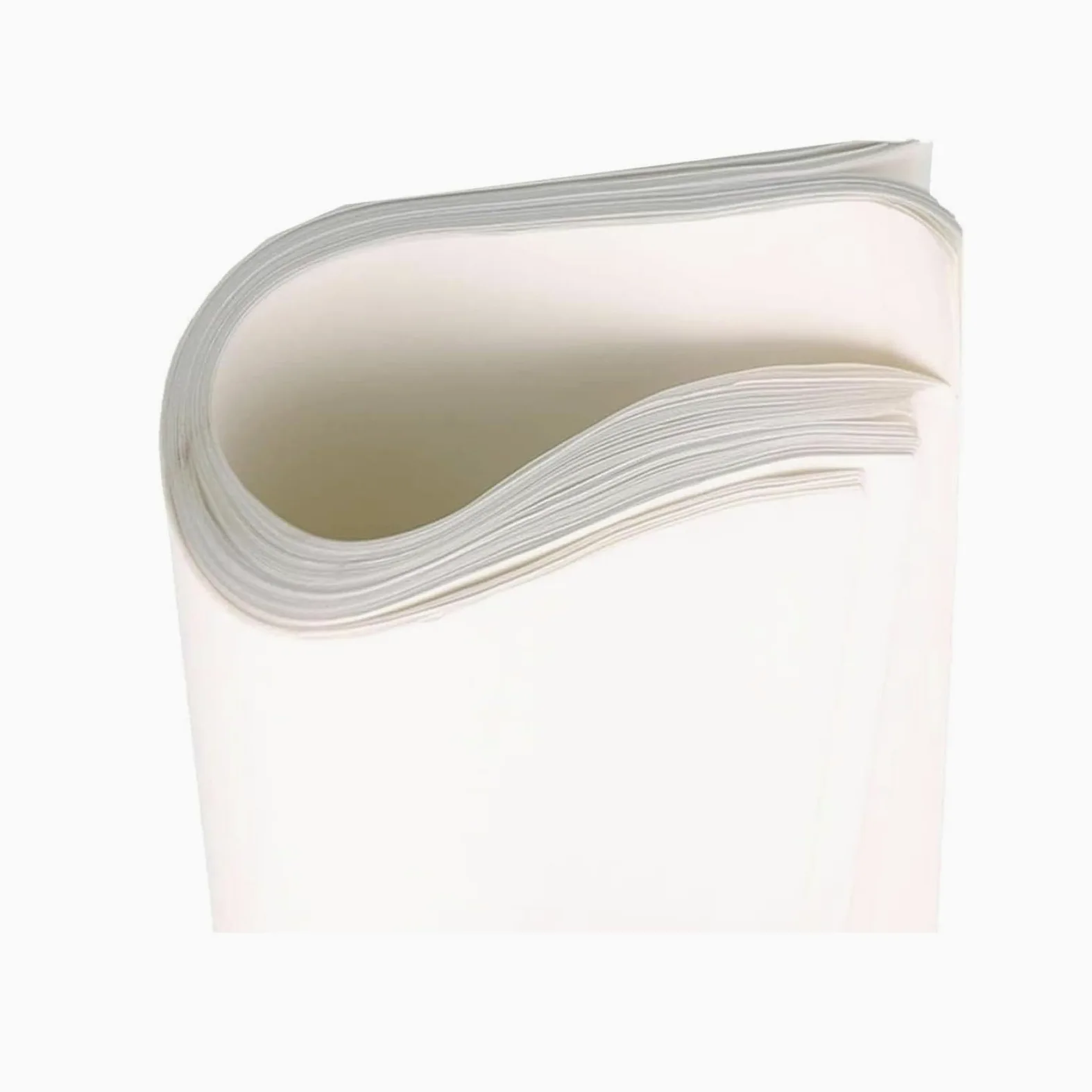 Papel de filtro cualitativo for filtración de laboratorio - 100 unidades, velocidad media, fibra de algodón(60cmx80cm)