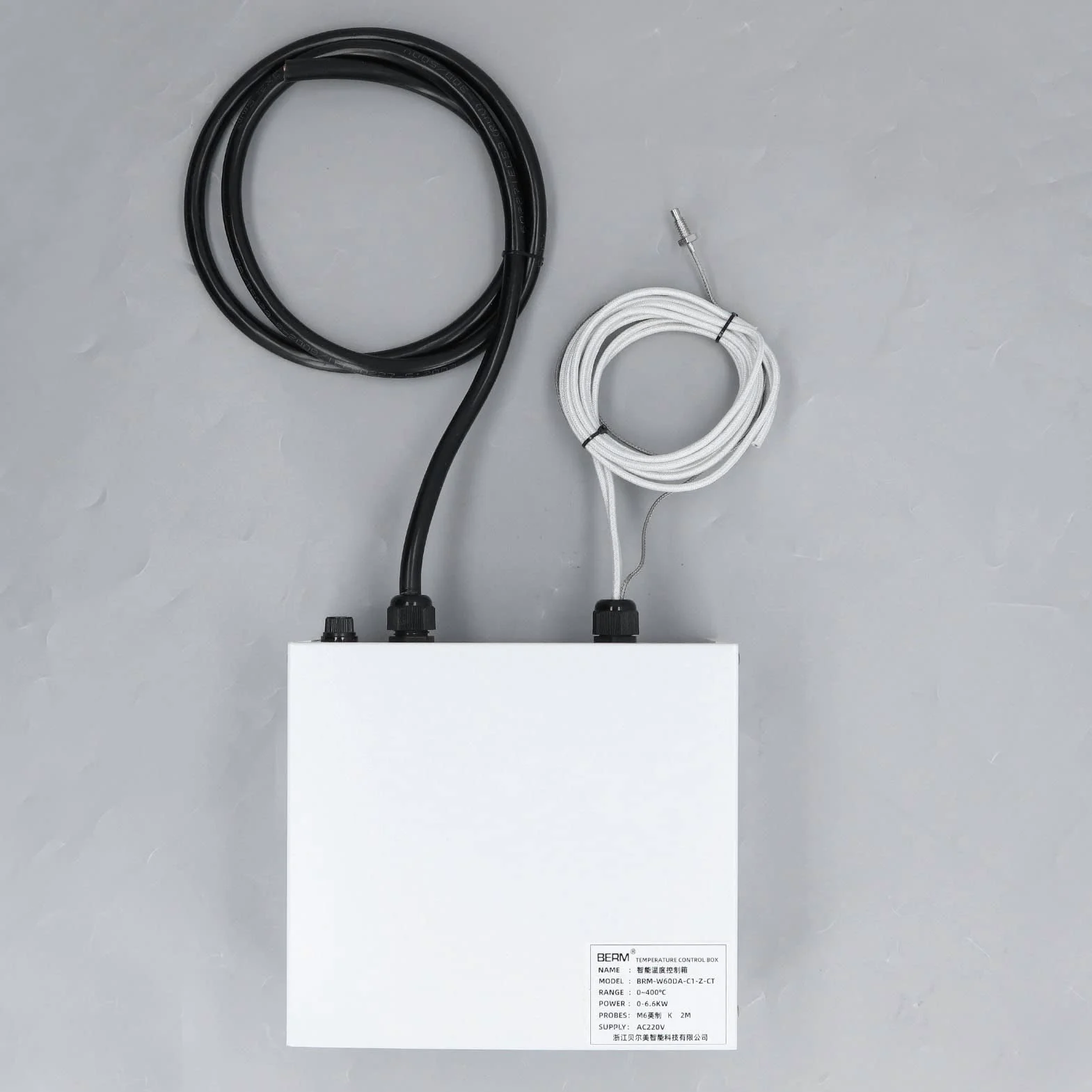 Controlador de Temperatura PID, Acero Inoxidable AC220V Caja de Control de Temperatura Pantalla Clara para Tanques de Agua Pequeños (#2)