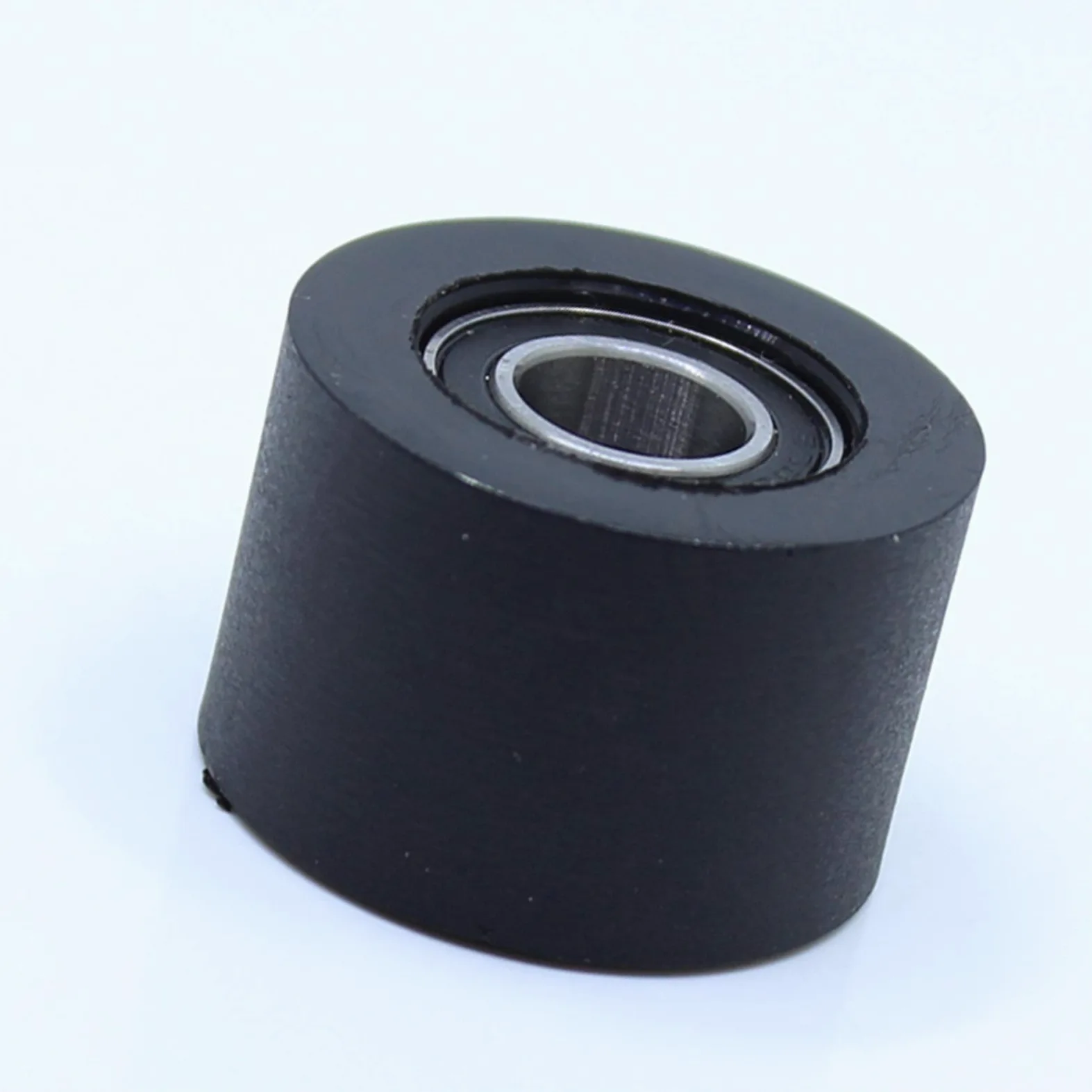 Productos de transmisión potencia, rodamiento PU 6800, eje 10 x 30 20 mm, rodillo polea con dos rodamientos, poliuretano bajo ruido for máquinas expendedoras, bolas(10Pcs)