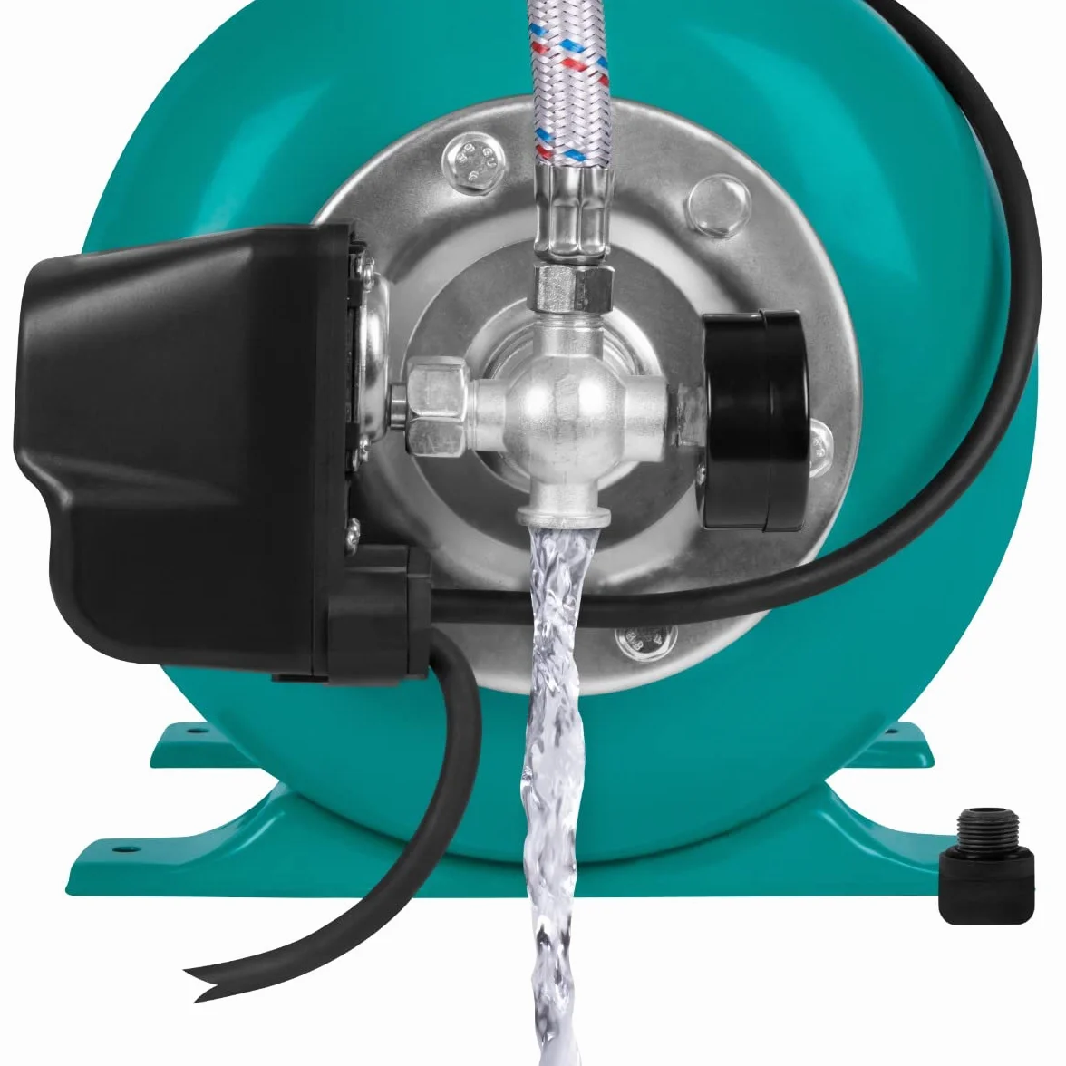 VONROC Bomba hidrofórica / conjunto hidrofórico con presostato - 800W - 3300l/h - Depósito de 19L - Carcasa de la bomba de plástico