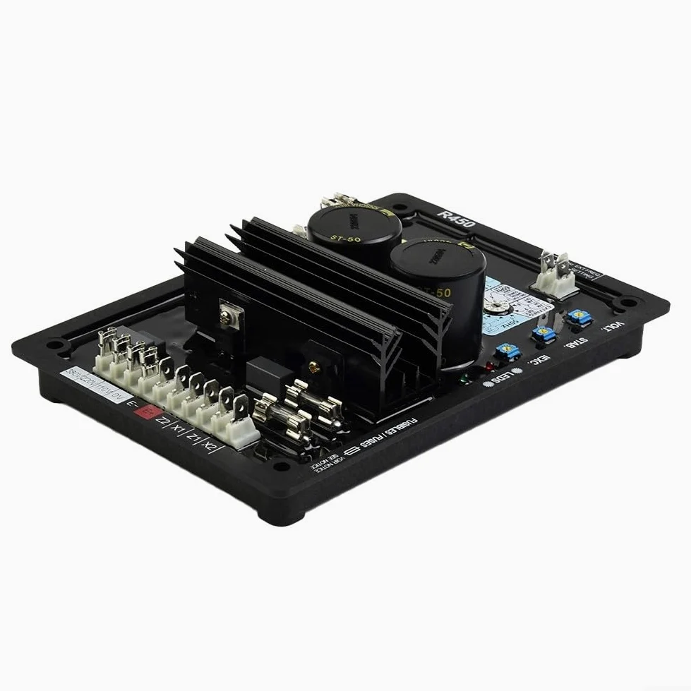 Regulador de voltaje automático AVR R450 para generador Leroy Somer, compatible con alternadores LSA 46.2 47.2 49.1 50.2, pieza de repuesto de módulo de control industrial