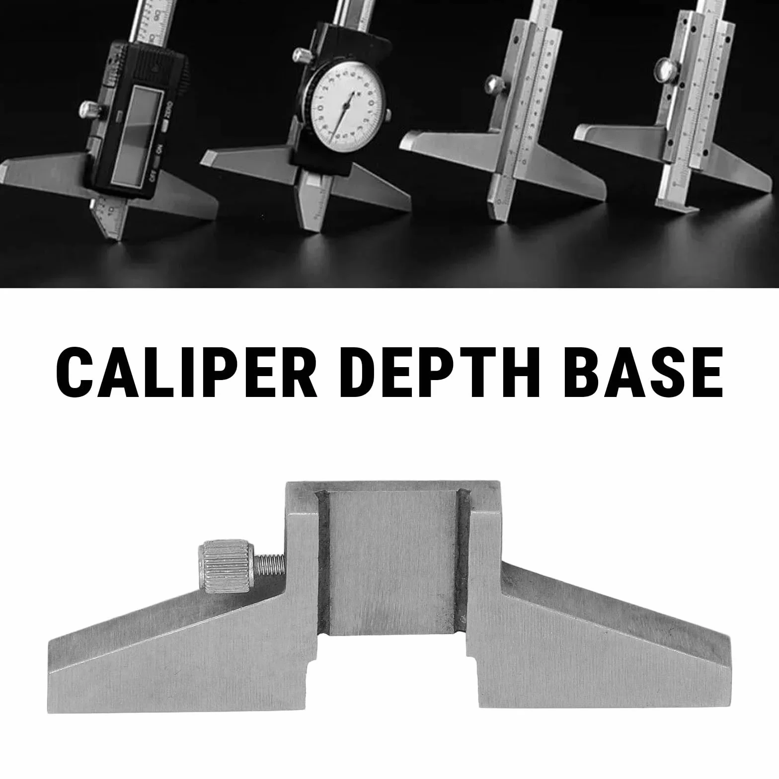 Base De Profundidad De La Pinza, Calibre De Profundidad De Acero Para Caliper Digital Vernier
