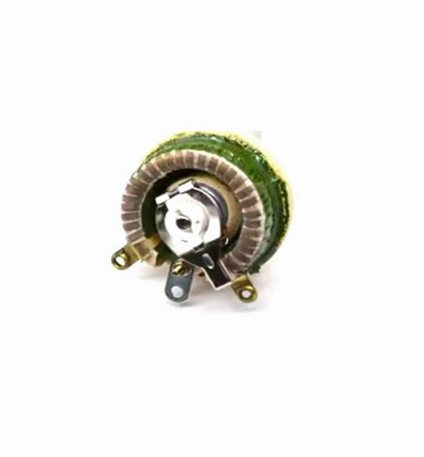 Reóstato de Alta Potencia BC1 de 25W, Alambre Variable Giratorio Enrollado, Forma de Disco, Resistencia Ajustable Deslizante (Color : 100R)