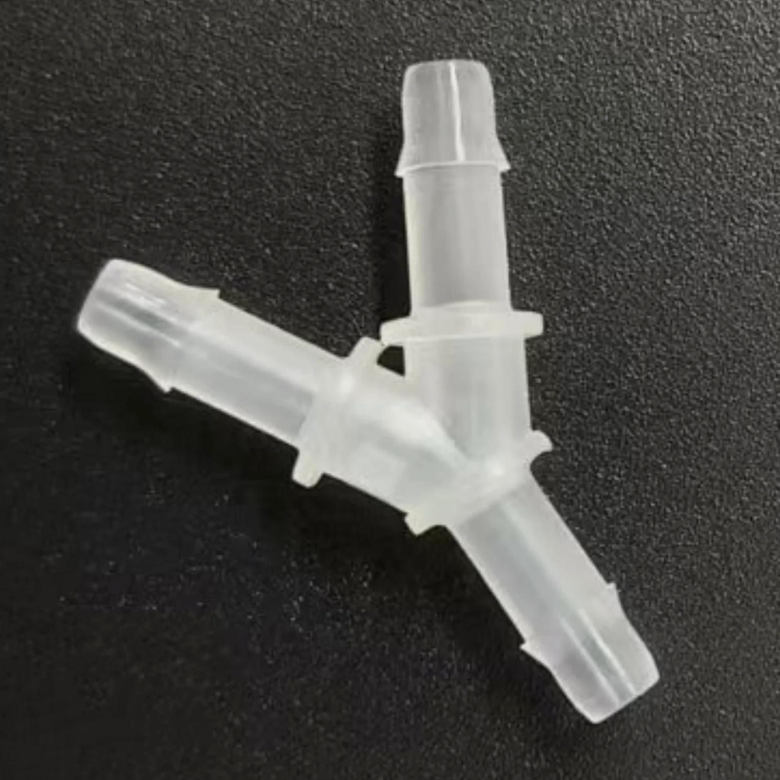 Manguera de púas de 3 vías, 100 adaptadores de manguera de polipropileno para laboratorio, maquinaria de alimentos y uso en acuarios, 9,6 mm, 4,8 mm extendido