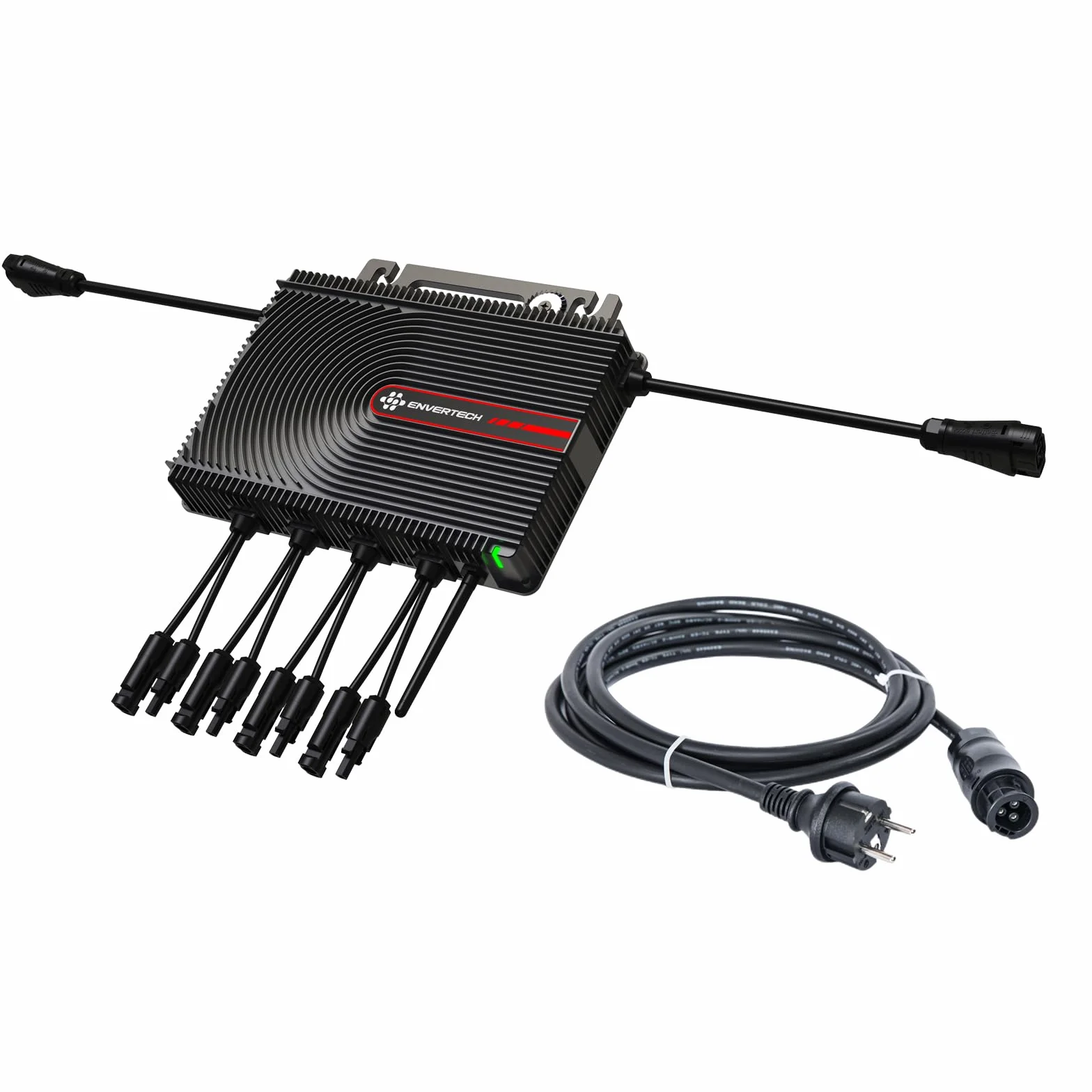 ENVIRON - Microinversor Envertech EVT2000SE 2000 W con Wi-Fi integrado para central eléctrica de balcón y Bluetooth (elemento de control: 0% según § 12, apartado 3, UStG) microinversor Solar PV 2000