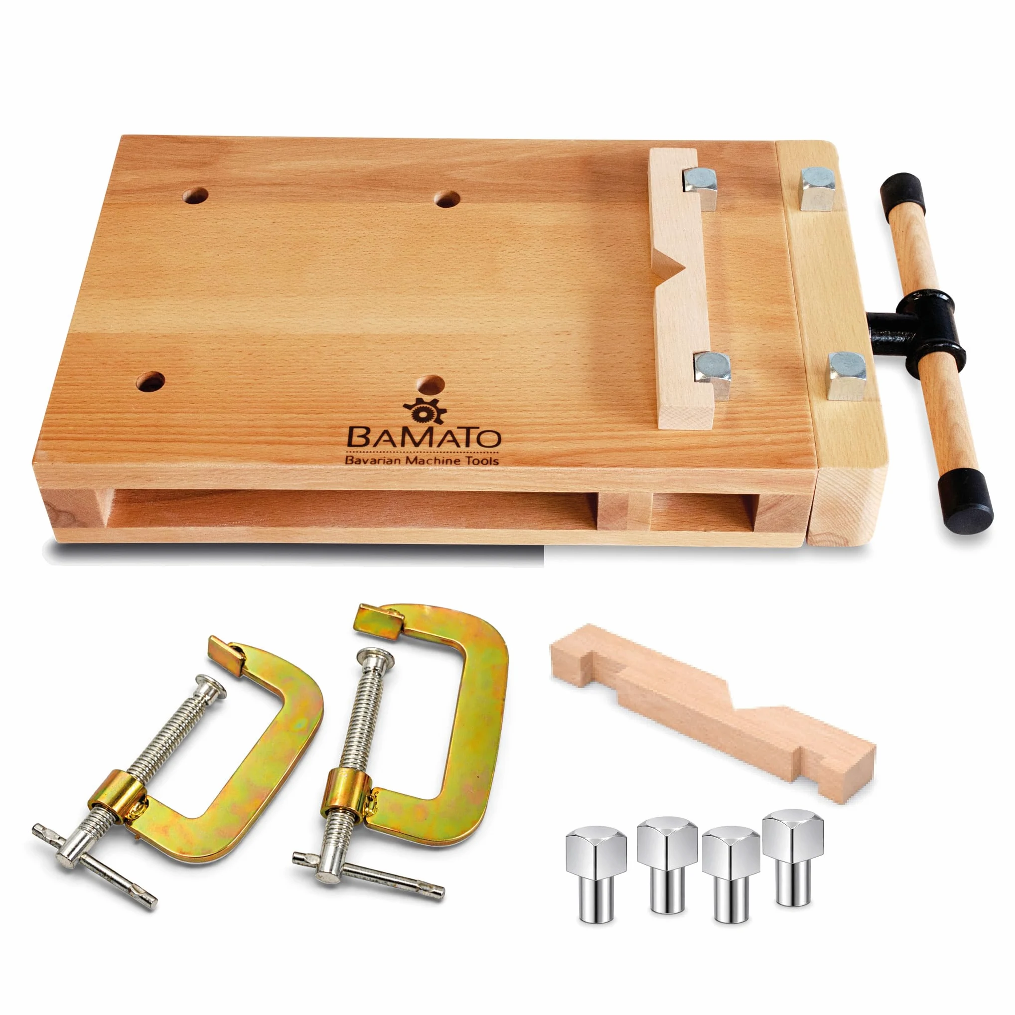 BAMATO Mobile Mini Banco cepillador WORK-530 portátil Banco de trabajo de madera DIY | Banco de madera portátil que ahorra espacio para hobby y artesanía | Opciones de trabajo flexibles y fácil transporte