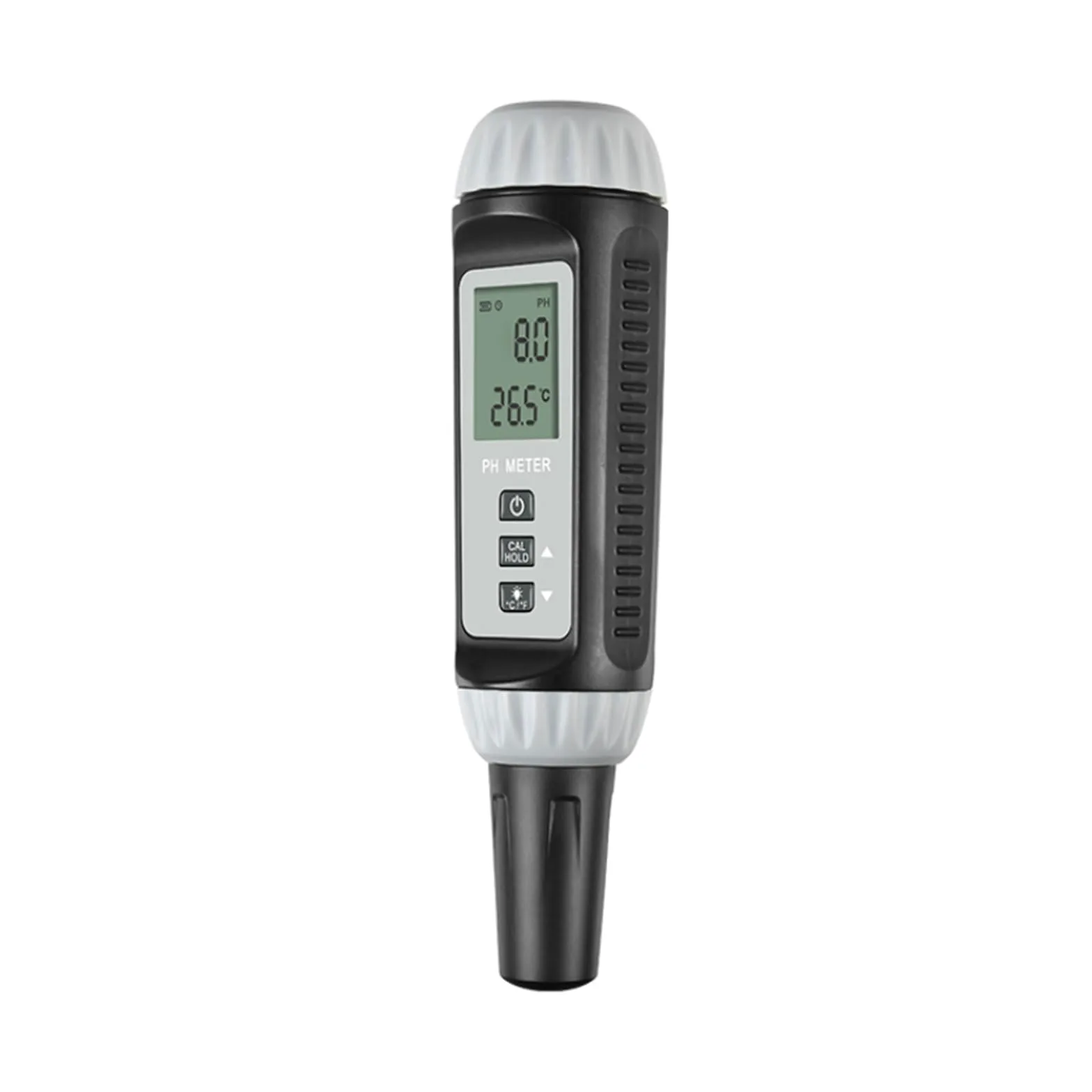 Medidor de Prueba Temperatura pH Bolígrafo Digital Pantalla Dual Comprobación Precisa Sencilla