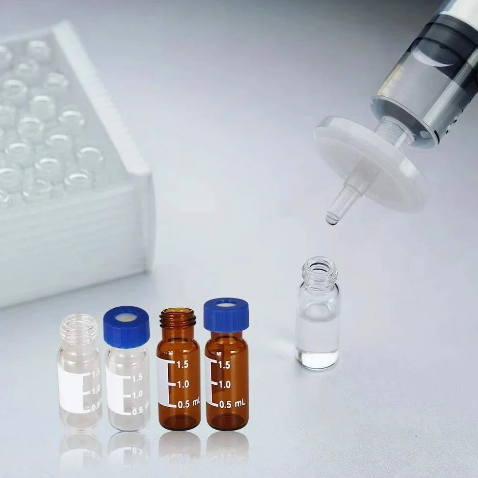 Filtros de jeringa PTFE - Hidrófobos, Diámetro 25mm, Tamaño de poro 1,0μm o 5,0μm, Paquete de 100 para filtración de laboratorio(PTFE-25mm-1.0μm)