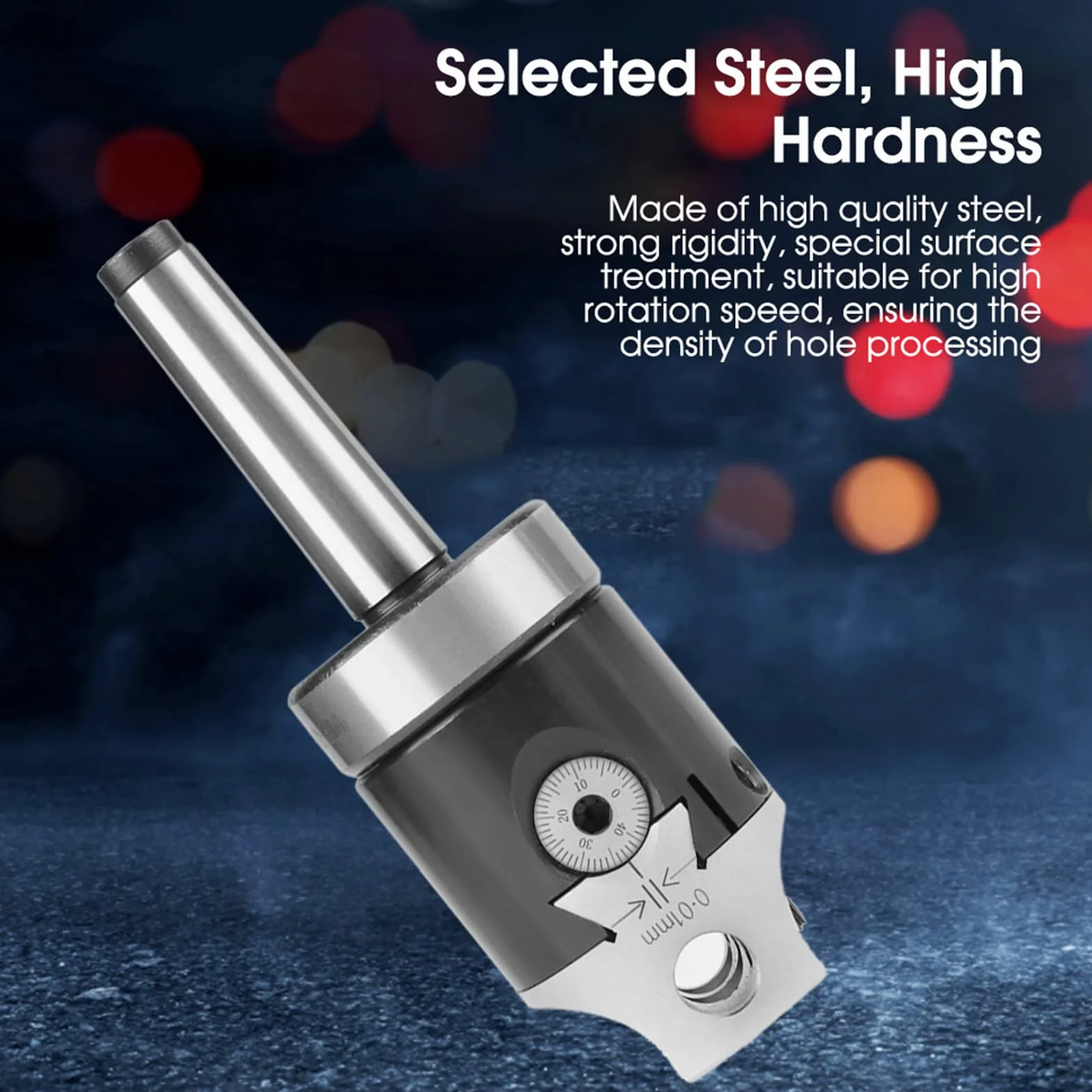 Cabezal de Mandrinado MT2-M10 y F1-12 de 50 mm con Juego de Herramientas de Perforación y Barra de 12 mm en Estuche