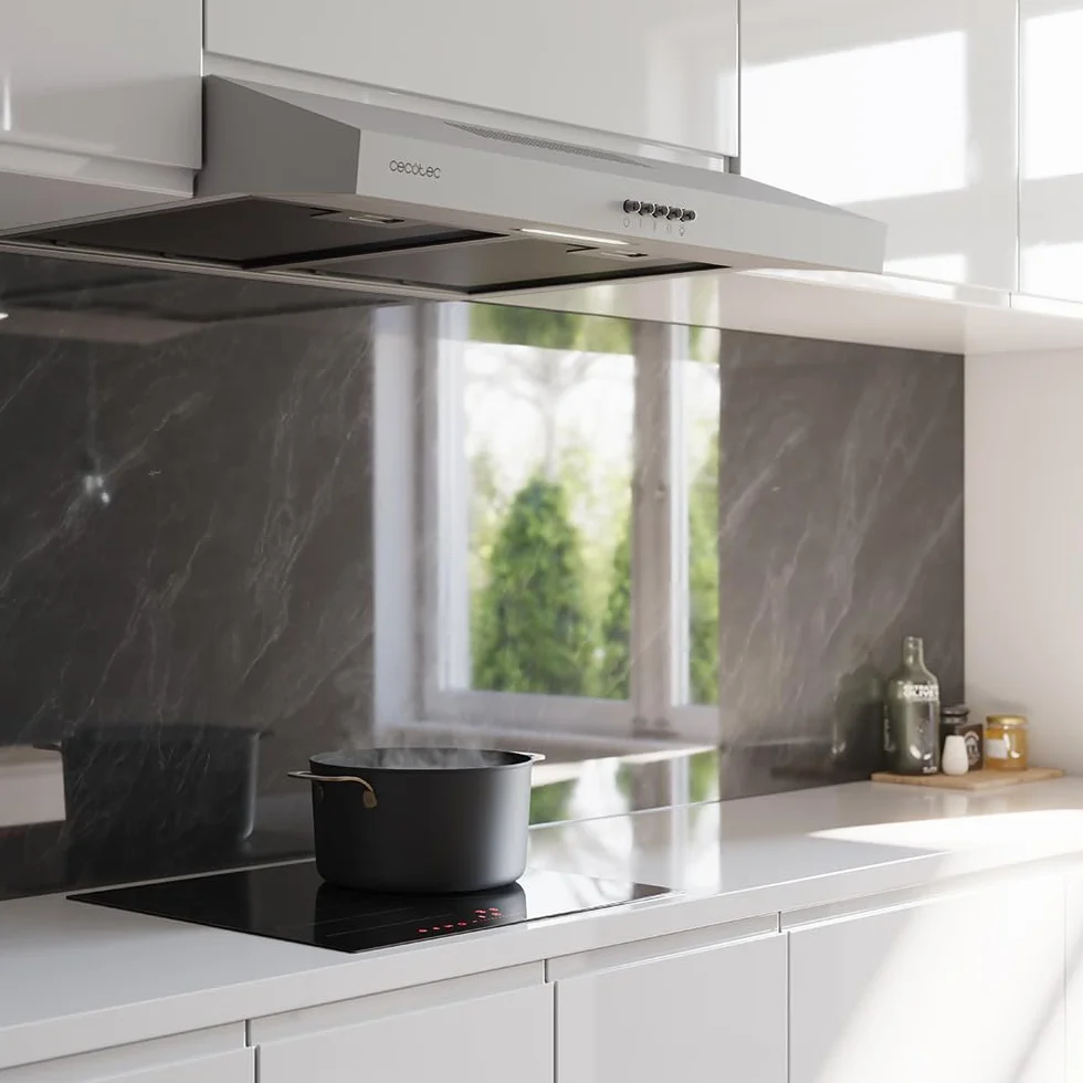 Cecotec Campana Extractora 60cm Bolero Flux CM 602200 Inox 220m3/h 70W