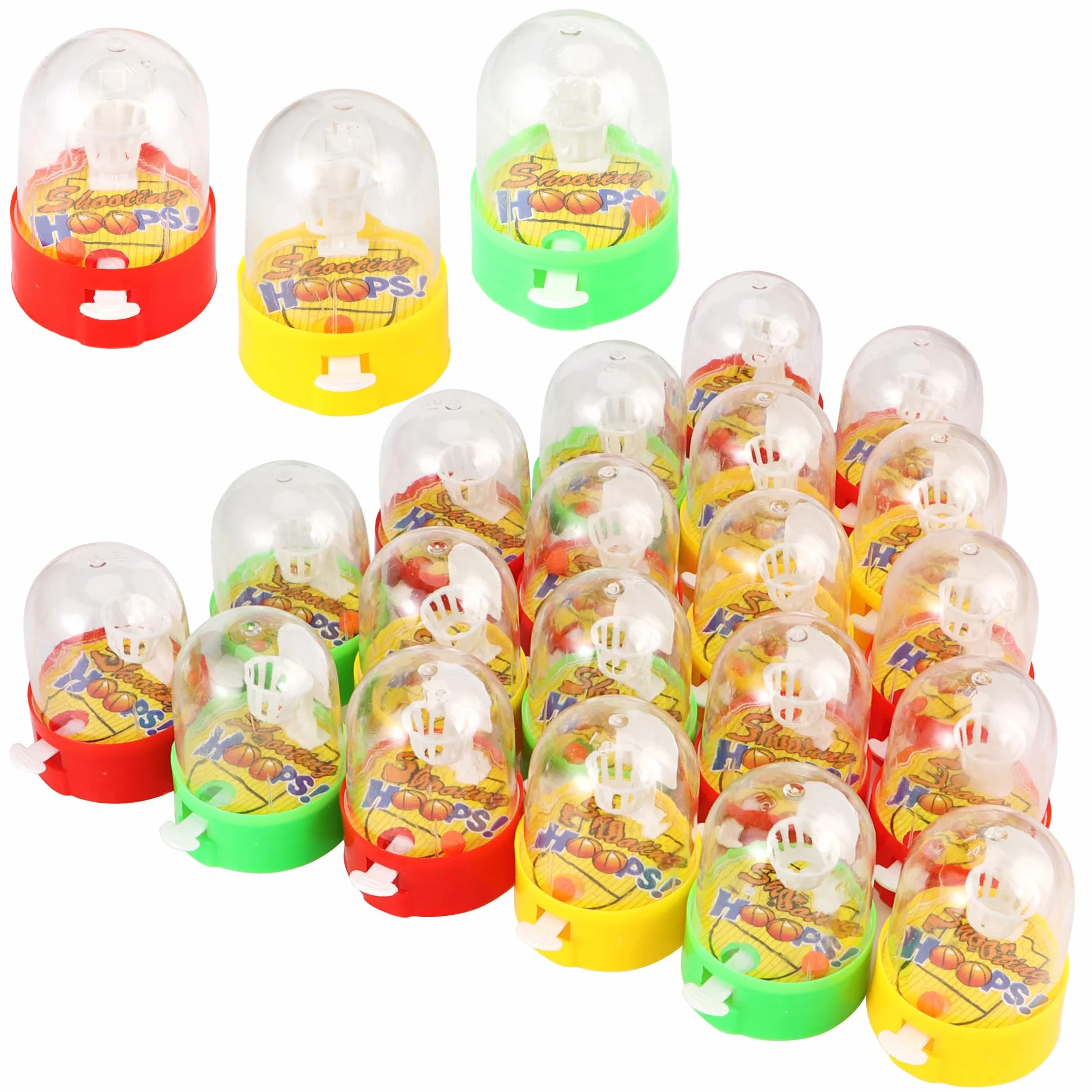 Mini Baloncesto de Mesa Juego de Disparos 20 Piezas, Juguetes Anti-Estrés para Niños