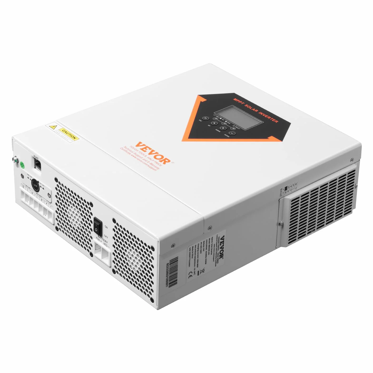 VEVOR Inversor Solar Híbrido 3500 W Onda Sinusoidal Pura MPPT 100 A
