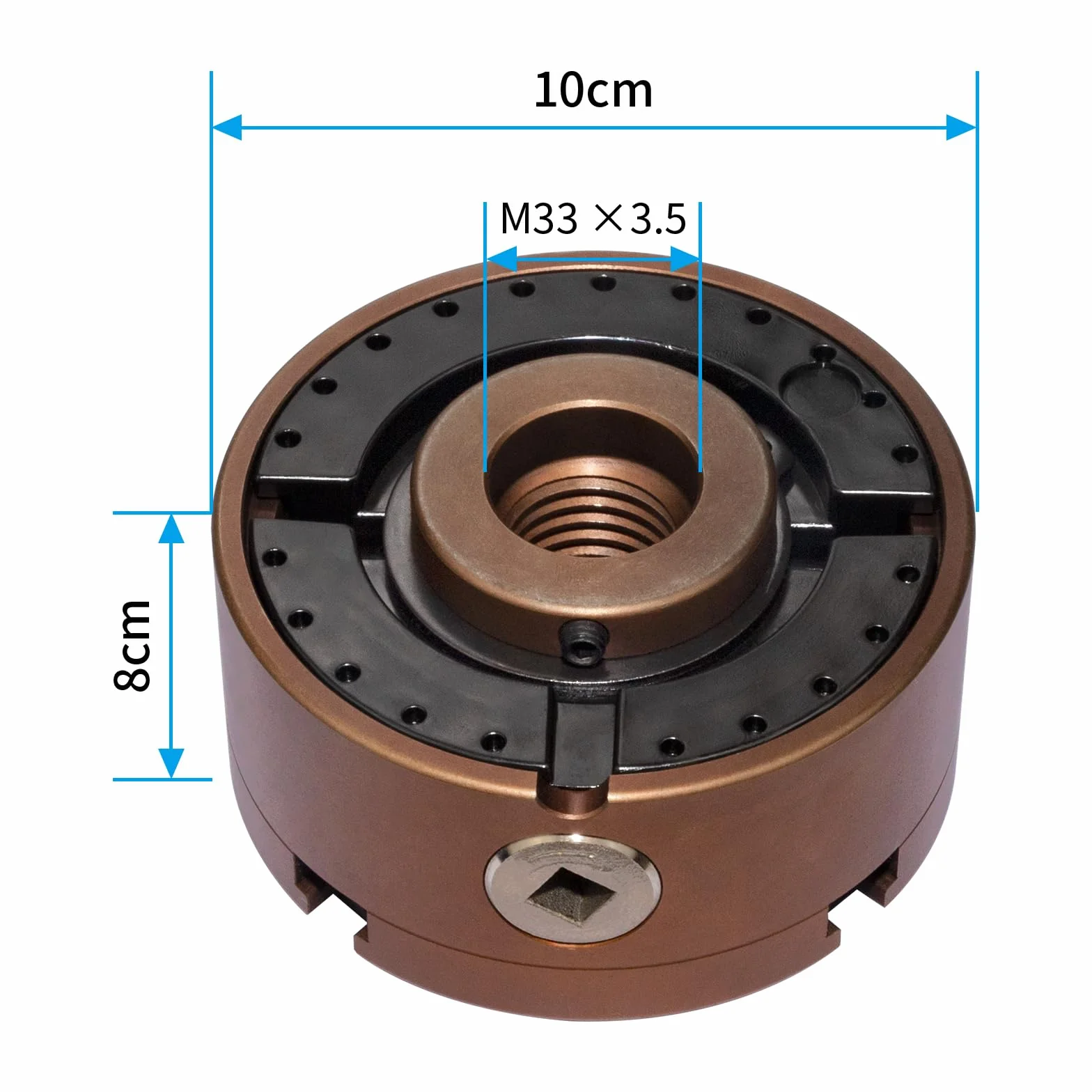 Mandril de Torno Diámetro del Portabrocas 100mm Mandril autocentrante para mandril de torno M33 y M18