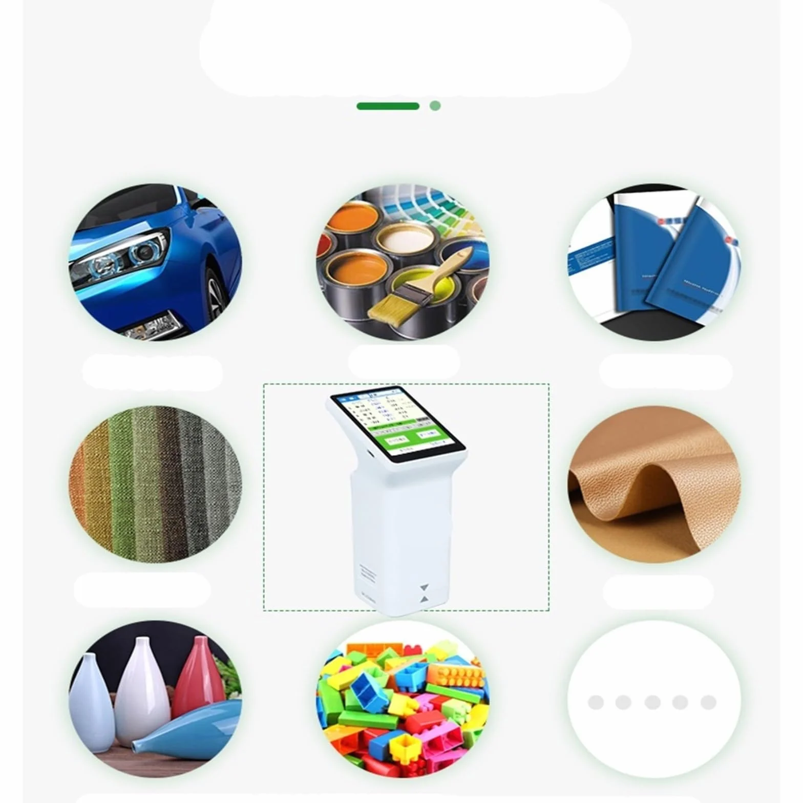 Espectrofotómetro LS170 para prueba de diferencia de color en textiles, pinturas y tintas