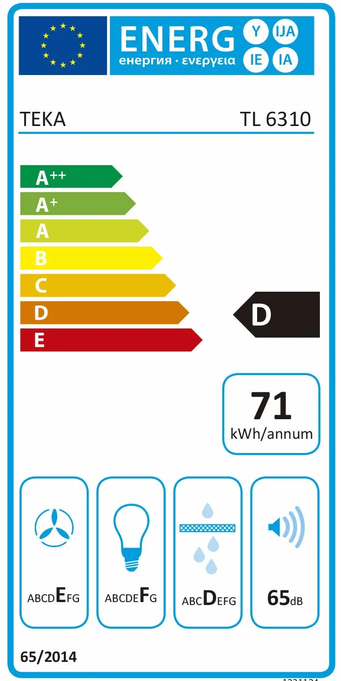 TEKA Campana Extractora Telescópica 60 cm Doble Turbina 2 Velocidades Acero Inoxidable TL 6310