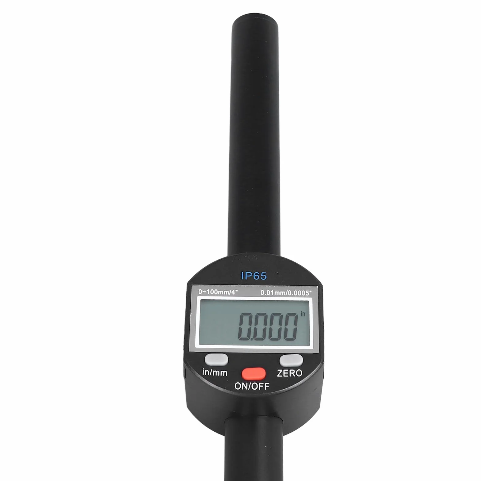 Reloj Comparador Digital, Alta Precisión de 0 a 100 mm Reloj Comparador Digital Electrónico Reloj Comparador Profesional Reloj Comparador IP65 Impermeable con Pantalla Digital