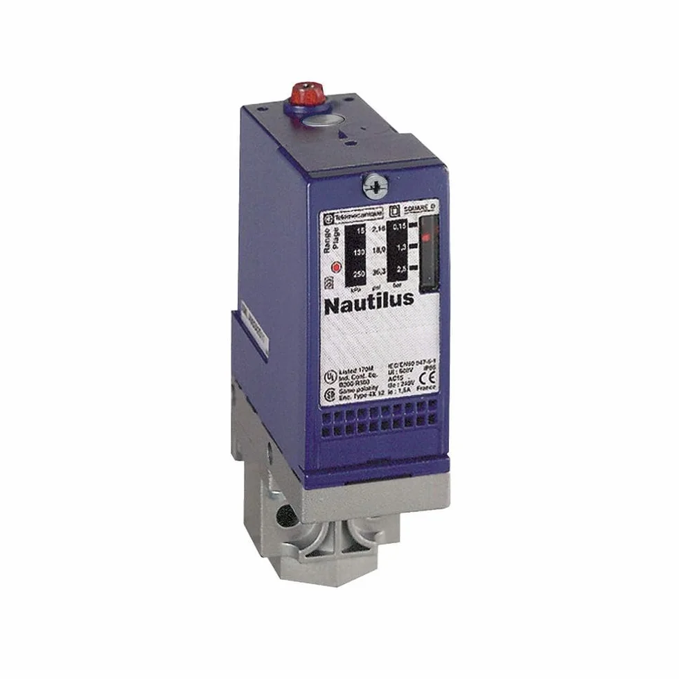 Schneider Electric XMLA300D2S11 Sensor de Presión XMLA 300 bar, Fijo, Límite 1 Escala, 1 C/O