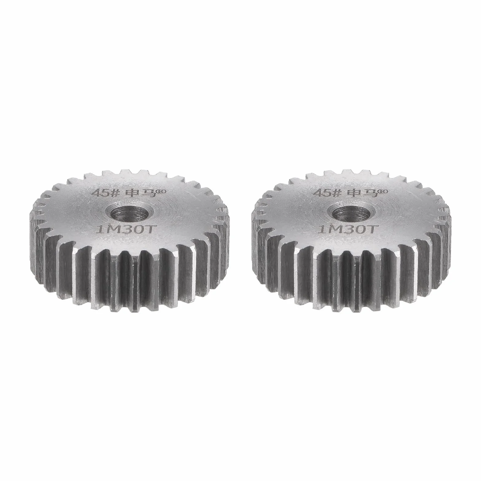 Recta Engranaje 12mm Interior Apertura 30T 1 Módulo Endurecido 45# Acero Diferencial Motor RC Repuesto