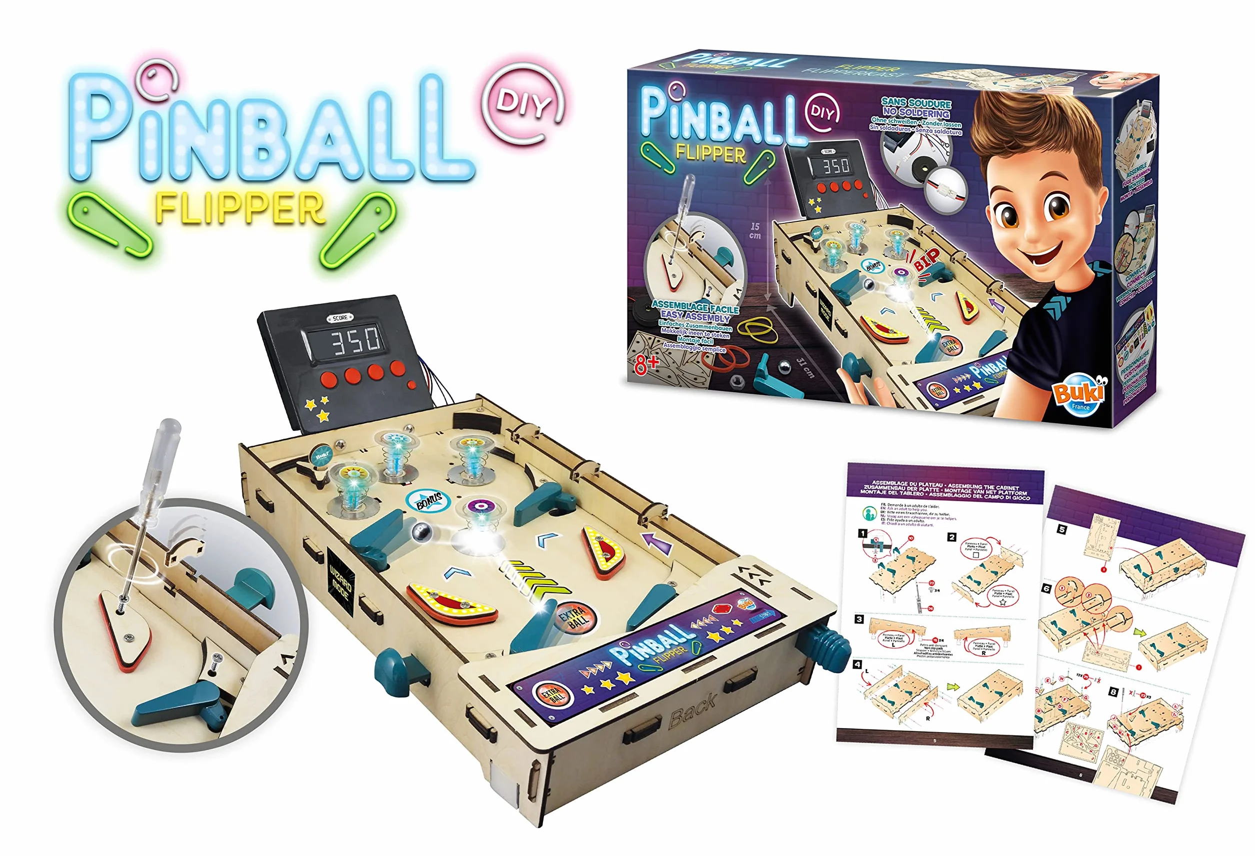 Buki France 2168 Pinball DIY