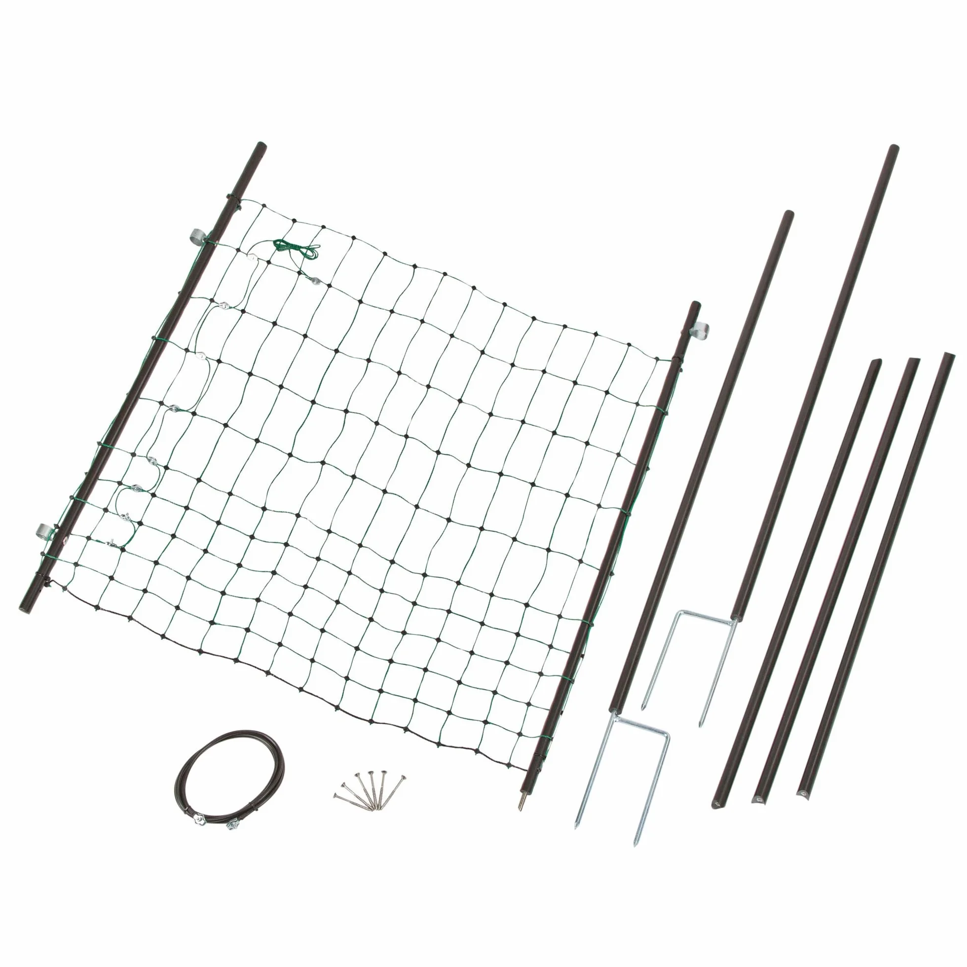 Kerbl Puerta para Valla eléctrica electrificable 86 cm 95-125 cm Montaje rápido