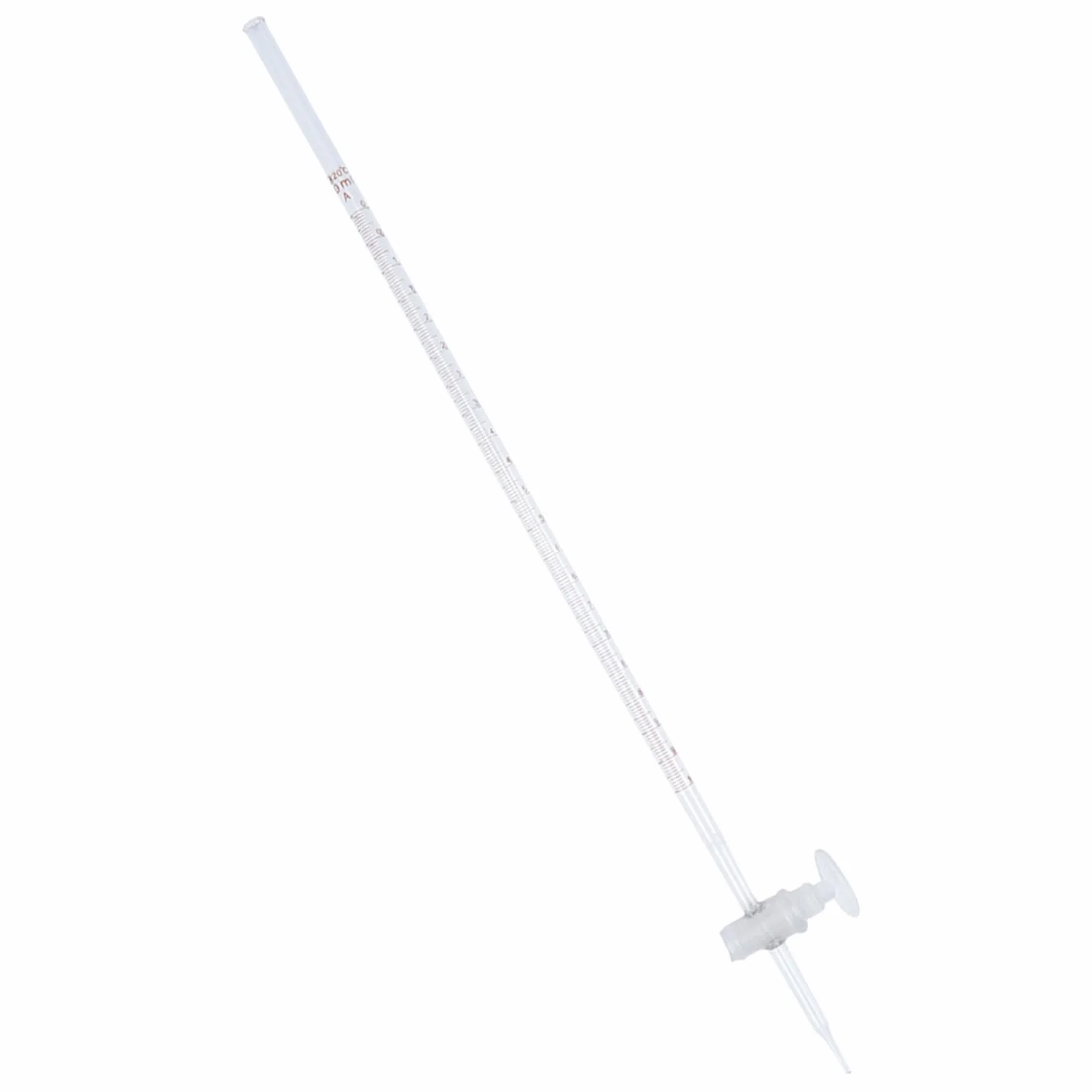 COLLBATH Bureta de laboratorio químico de vidrio de borosilicato, ideal para de ácidos, equipado con de paso, adecuado para clases escolares y experimentos científicos