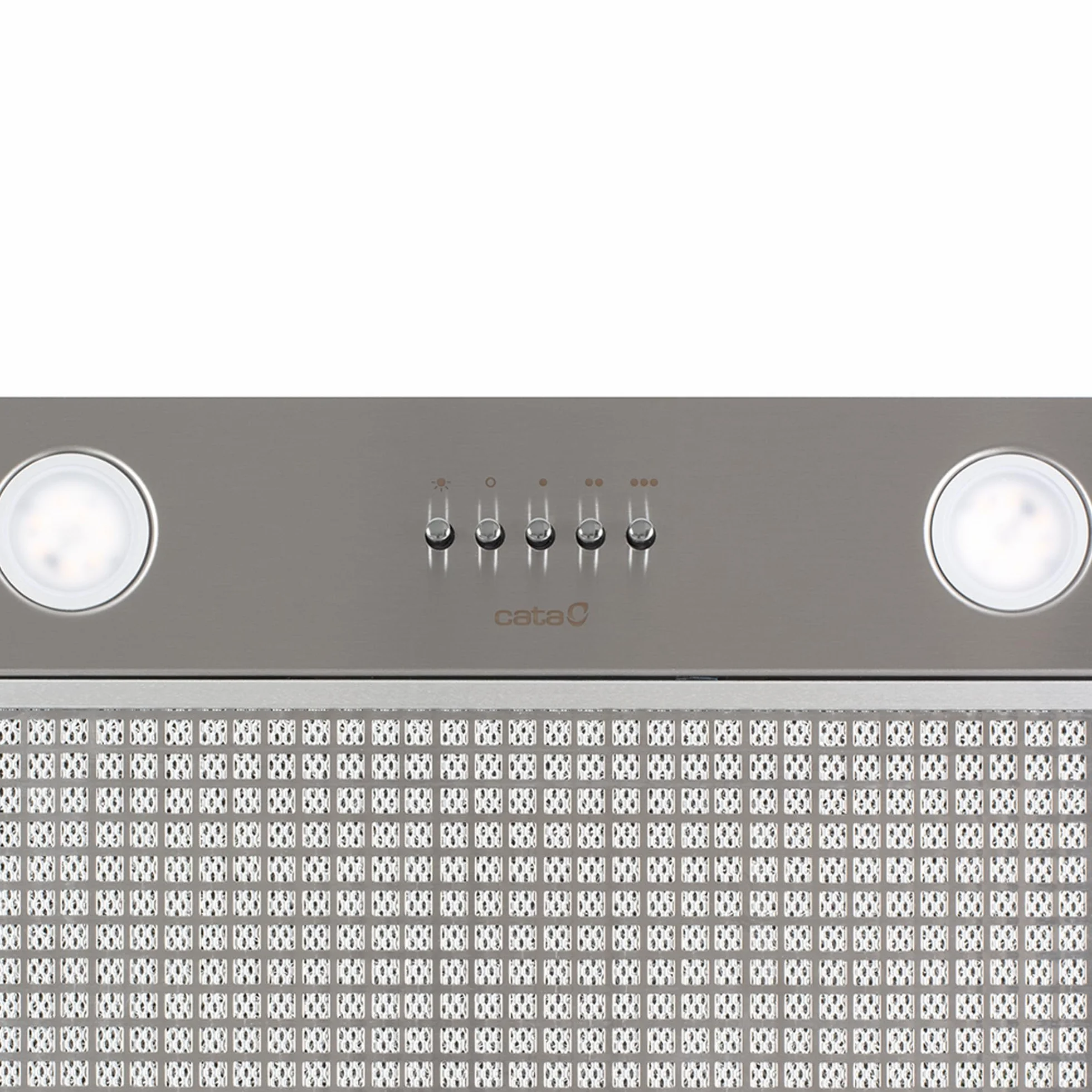 Campana Extractora Cata G50 LUX X 50 cm Acero Inoxidable 3 Niveles Motor Silencioso Clase C