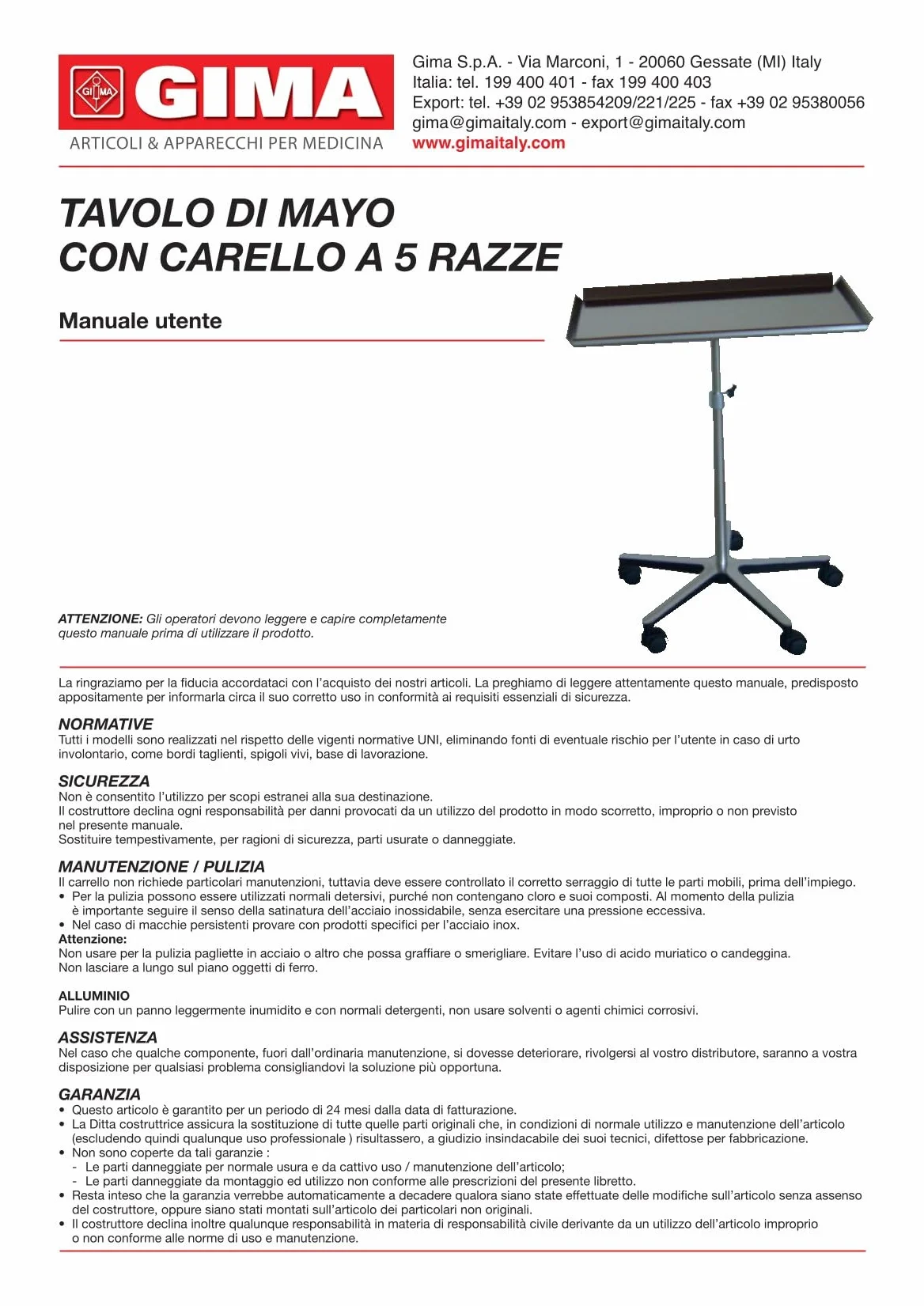 Gima 27453 Mayo - Mesa con 5 razas (68 cm de largo x 46 cm de ancho)