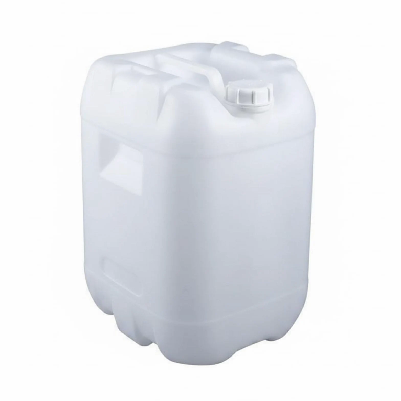 Baoblaze Contenedor Cuadrado Bidón Barril Recipiente Organizador con Doble Capa de Sellado Mango Ergonómico y Apilable Adecuado para Almacenes Comercios Hogares, Translúcido, 25l-a