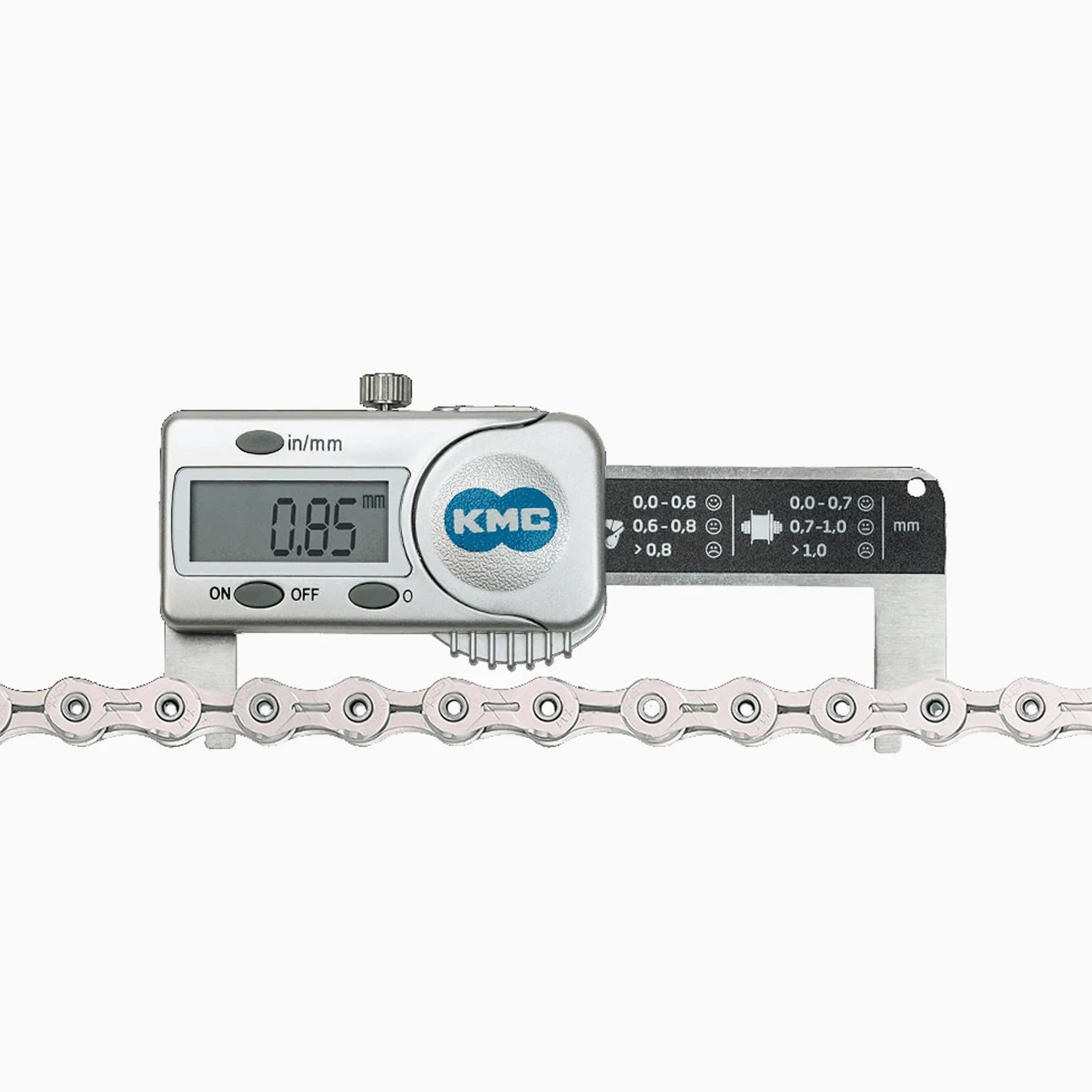 KMC - CALIBRADOR DIGITAL KMC PARA DESGASTE CADENA