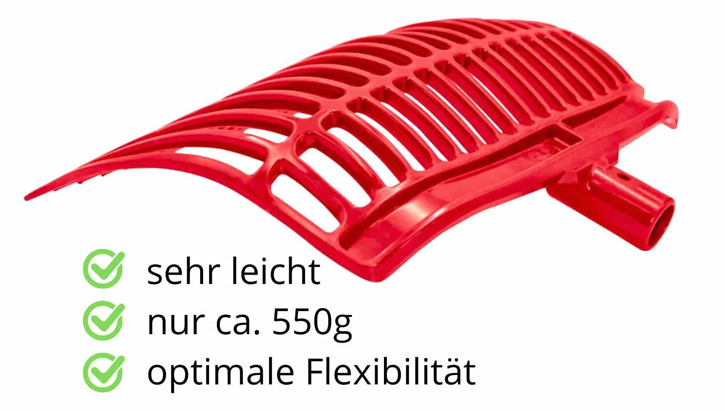 Bolle Tenedor extra ligero irrompible flexible Rojo Horca Mist